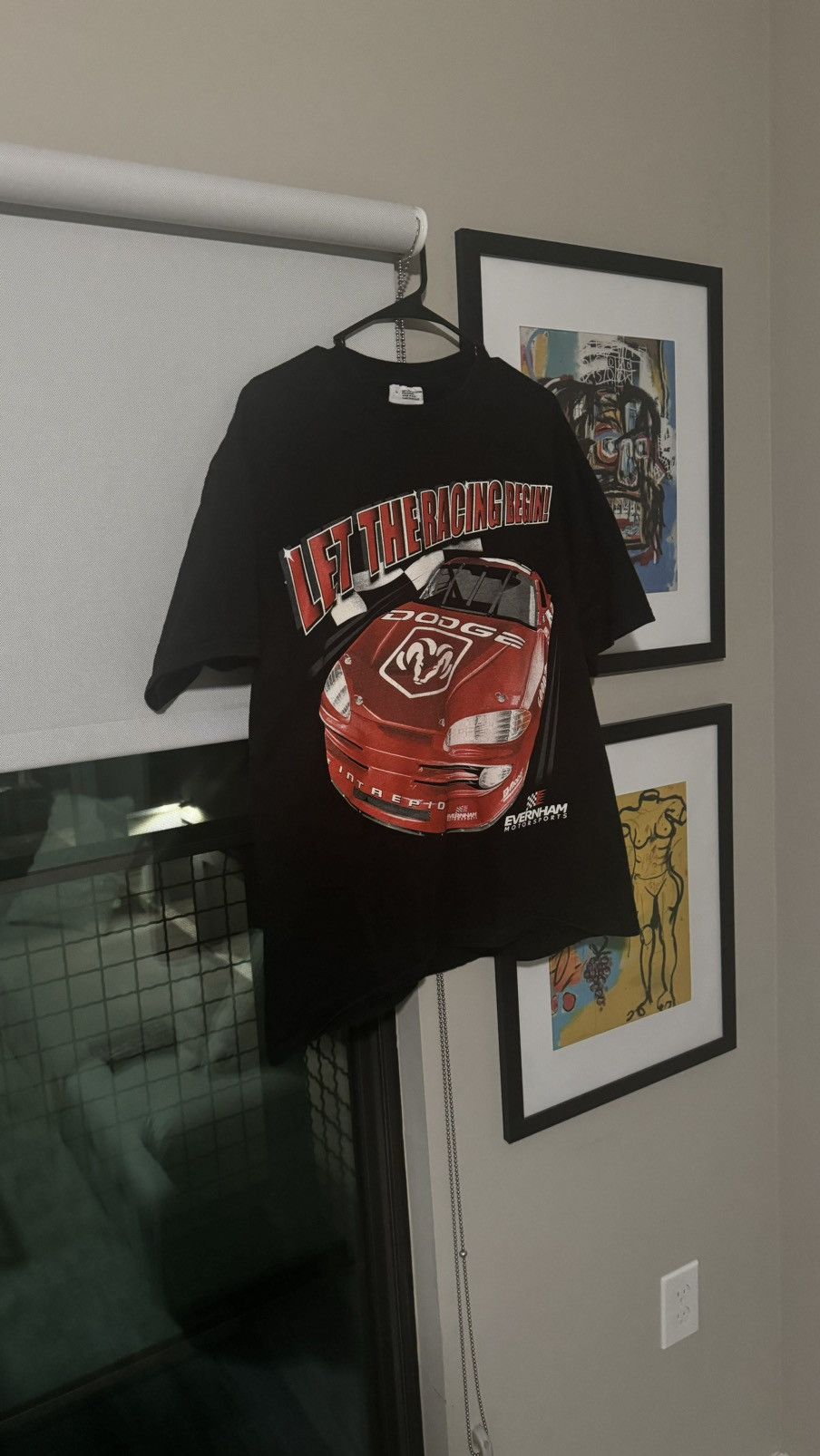 Chase Authentics 2001 Dodge Let The Racing Begin Tee Shirt Size US L / EU 52-54 / 3 - 1 Thumbnail