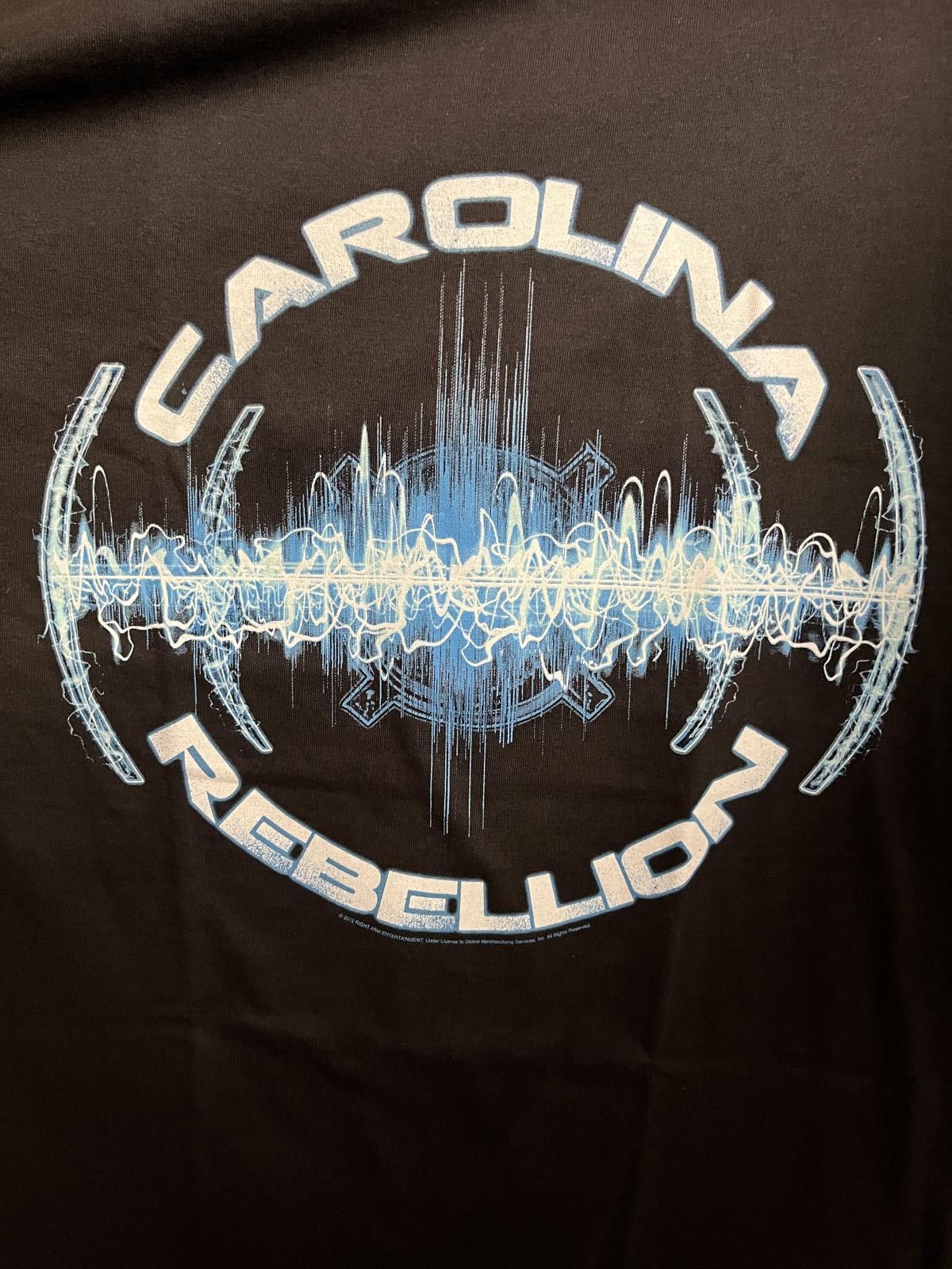 Hanes T-shirt Carolina Rebellion Music Festival 2012 Tee XXL Size US XXL / EU 58 / 5 - 3 Thumbnail