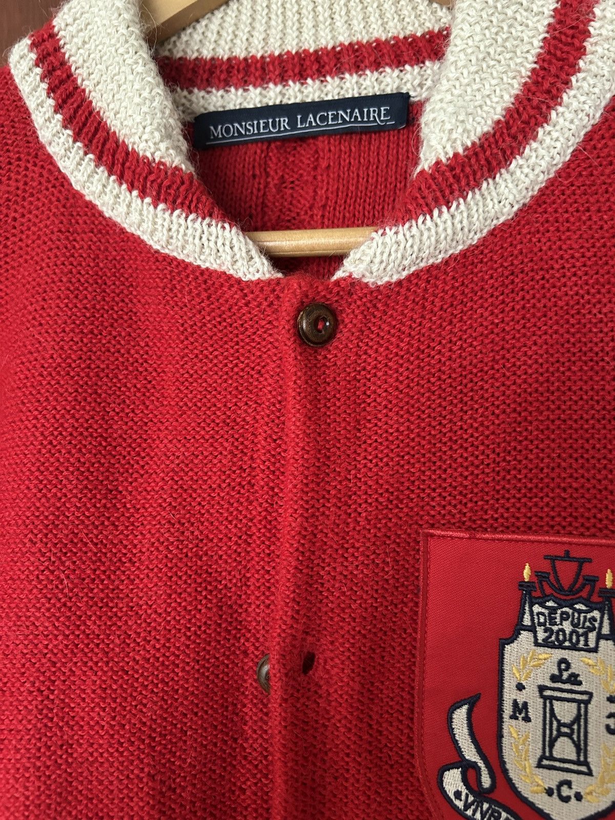 Monsieur Lacenaire Monsieur Lacenaire x La MJC 10th Anniversary Teddy "Rare" Size US L / EU 52-54 / 3 - 2 Thumbnail
