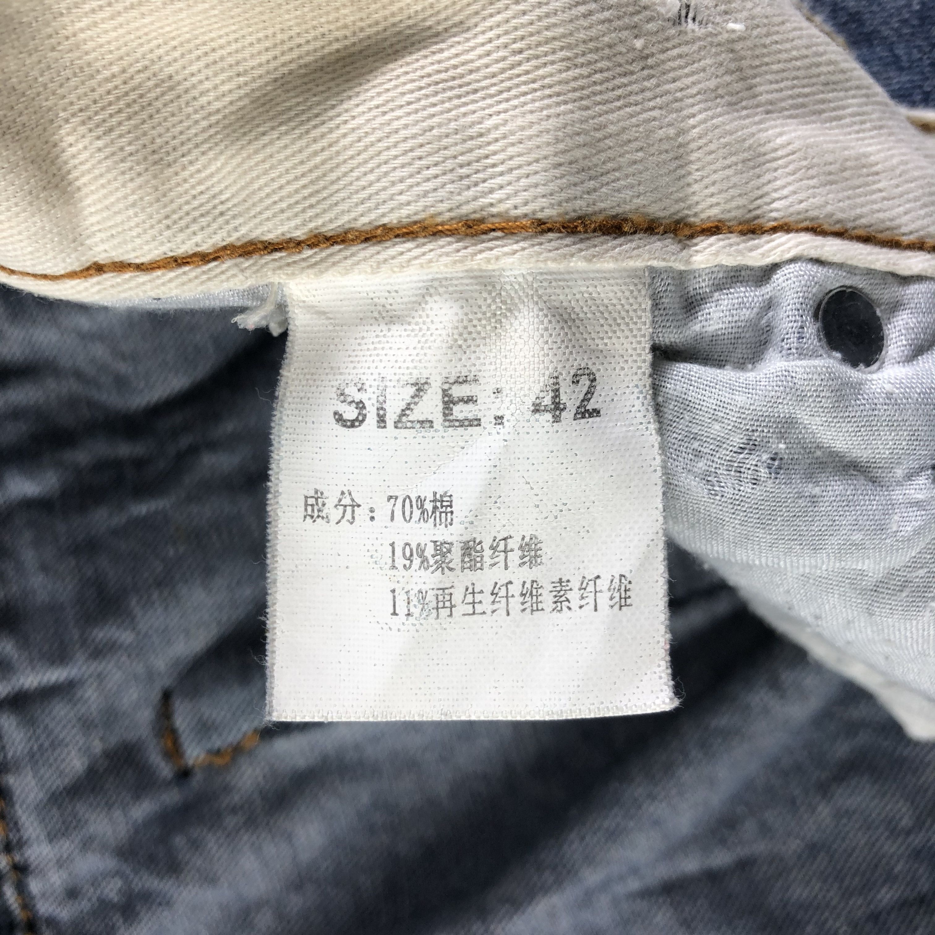 Japanese Brand Play Bigg Jeans Cargo Jeans Short Pants Denim KJ2195 Size US 42 / EU 58 - 10 Thumbnail