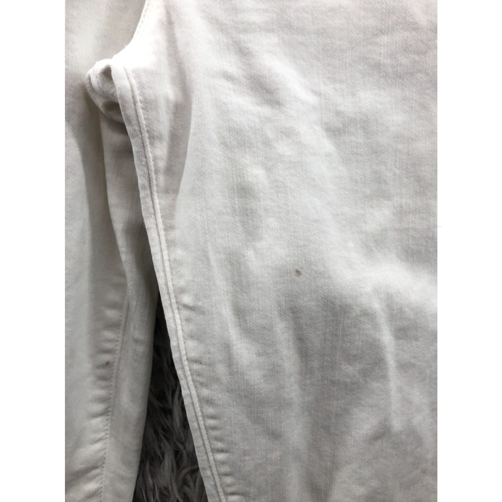 J.Crew J.CREW High Rise Toothpick Skinny Pants Women's White Light Wash 32 Tall Size 24" / US 00 / IT 34 - 5 Thumbnail