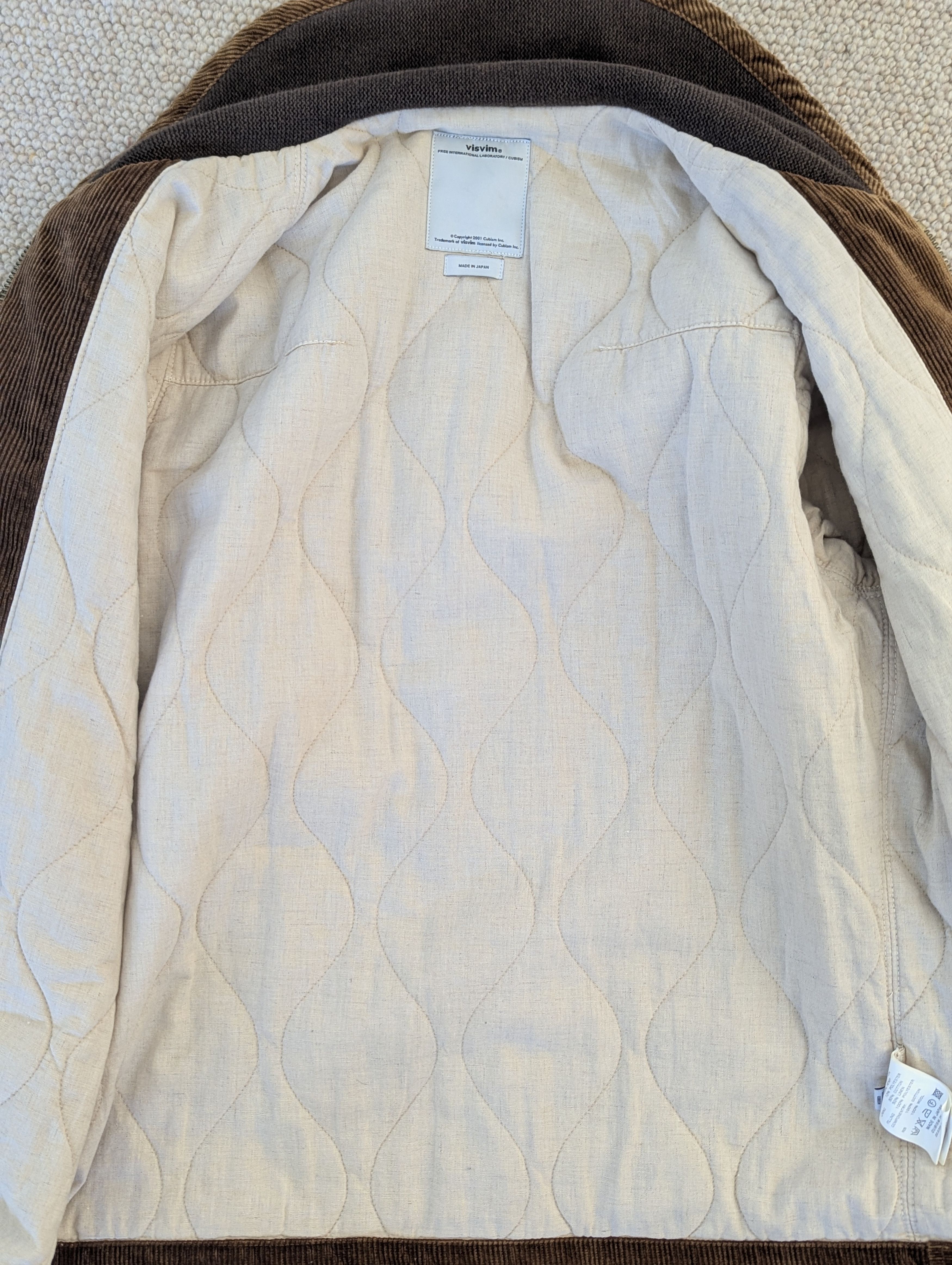 Visvim Visvim 13AW Palmito Shawl Collar JKT Wale Corduroy Size US S / EU 44-46 / 1 - 3 Thumbnail