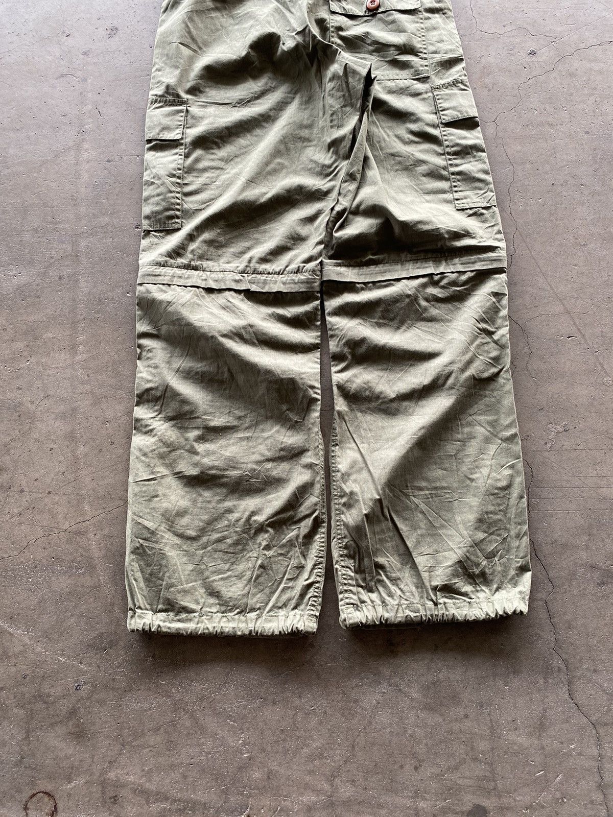 Japanese Brand 2000s UFO - Cargo 2 in 1 Reconstructed Short Pants Size US 30 / EU 46 - 8 Thumbnail