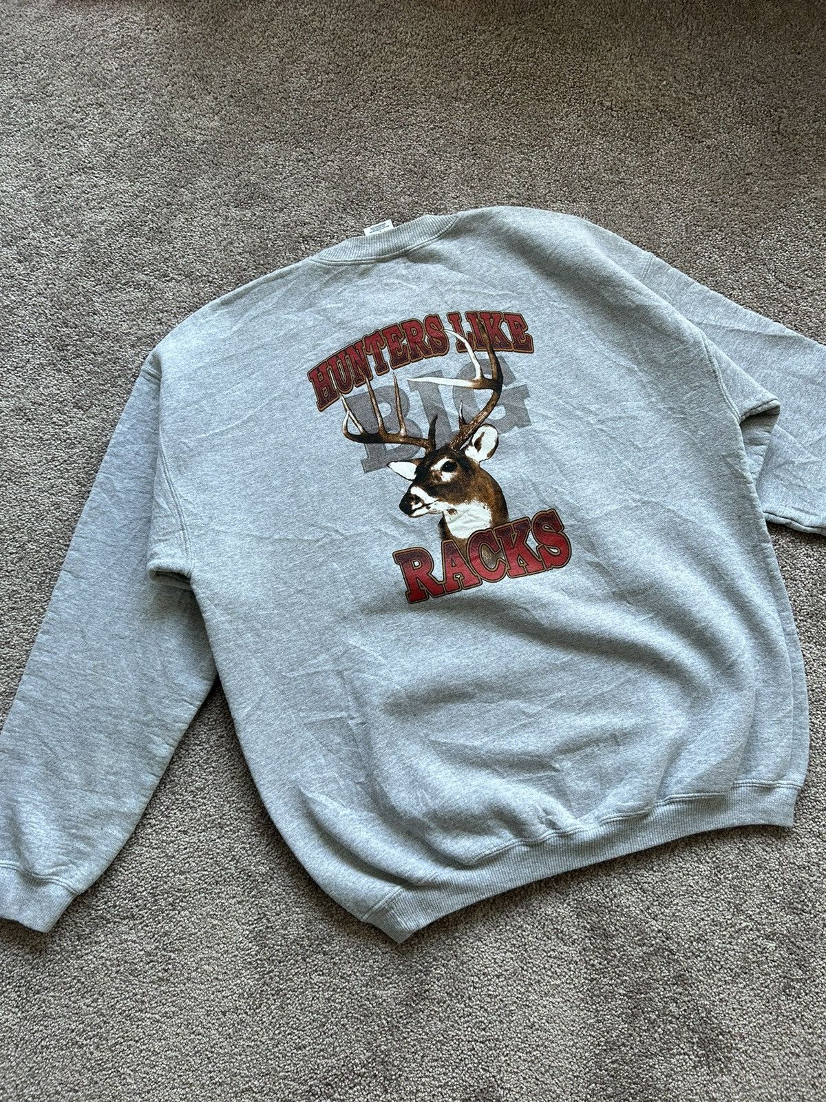 Japanese Brand × Vintage Vintage Hunters Like Big Racks Sweater Size US L / EU 52-54 / 3 - 5 Thumbnail