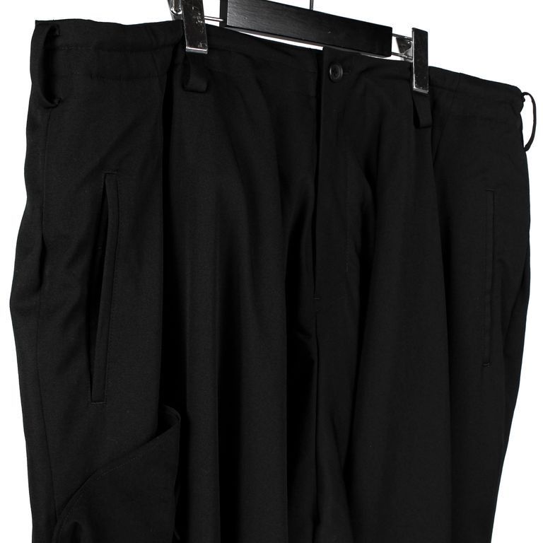 Yohji Yamamoto Yohji Yamamoto Pour Homme - Patch hem twist Draped Pants Size US 30 / EU 46 - 5 Thumbnail