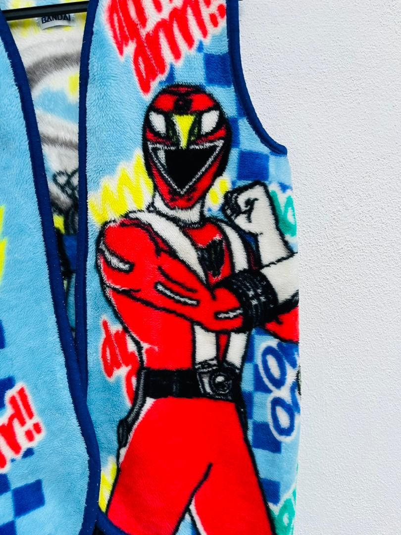 Japanese Brand Vintage Bandai Pawer Rangers Custume Full Print Vest Size US M / EU 48-50 / 2 - 3 Thumbnail