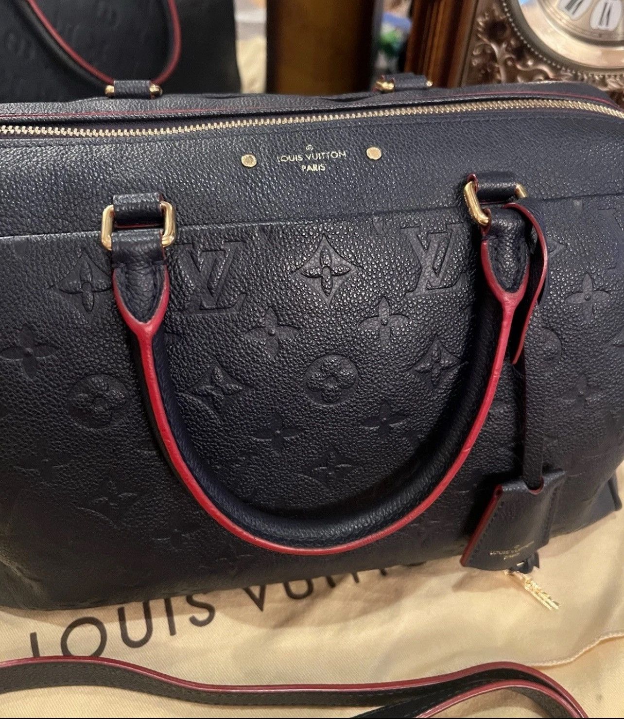 Louis Vuitton Louis Vuitton Speedy Bandouliere Empreinte Leather 30 Size ONE SIZE - 2 Thumbnail