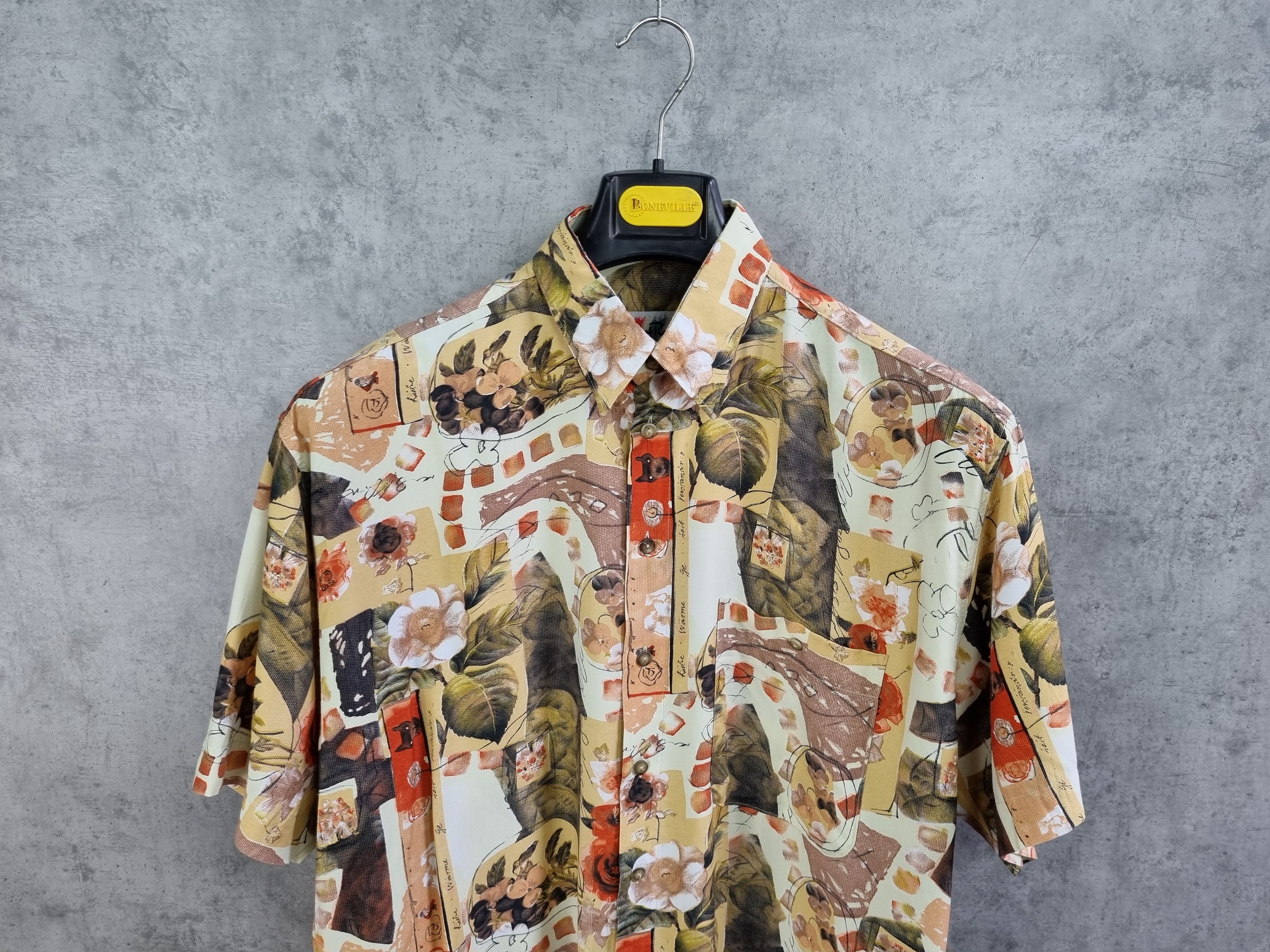 Vintage 90s Vintage Hawaiian Shirt Size US M / EU 48-50 / 2 - 1 Thumbnail
