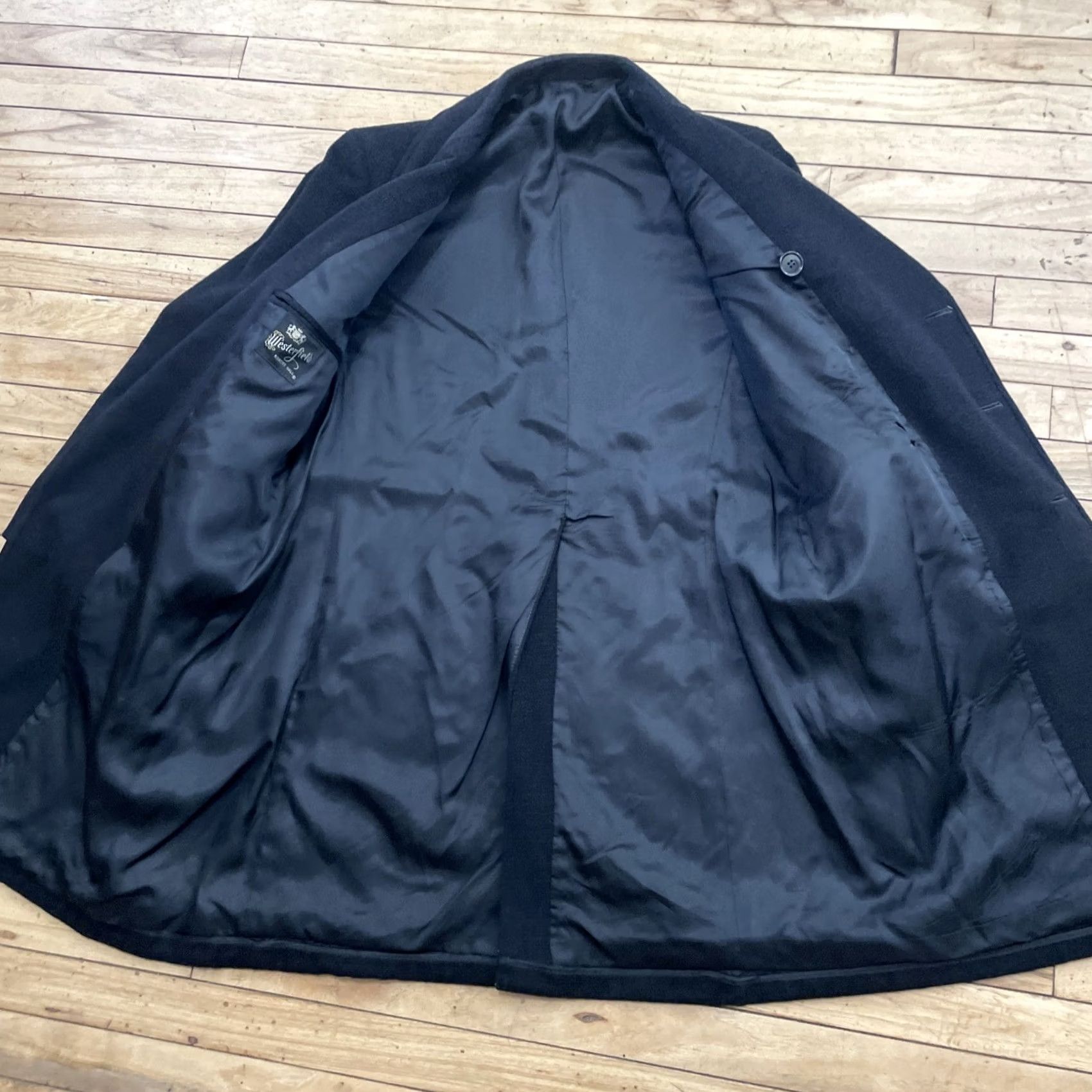 Doublet VINTAGE Robert Hall Westerfield Wool Trench Coat Men Double Breasted Black Wool 54 EU 42 US 42 Regular Coat Boys Mens Size US XS / EU 42 / 0 - 4 Thumbnail