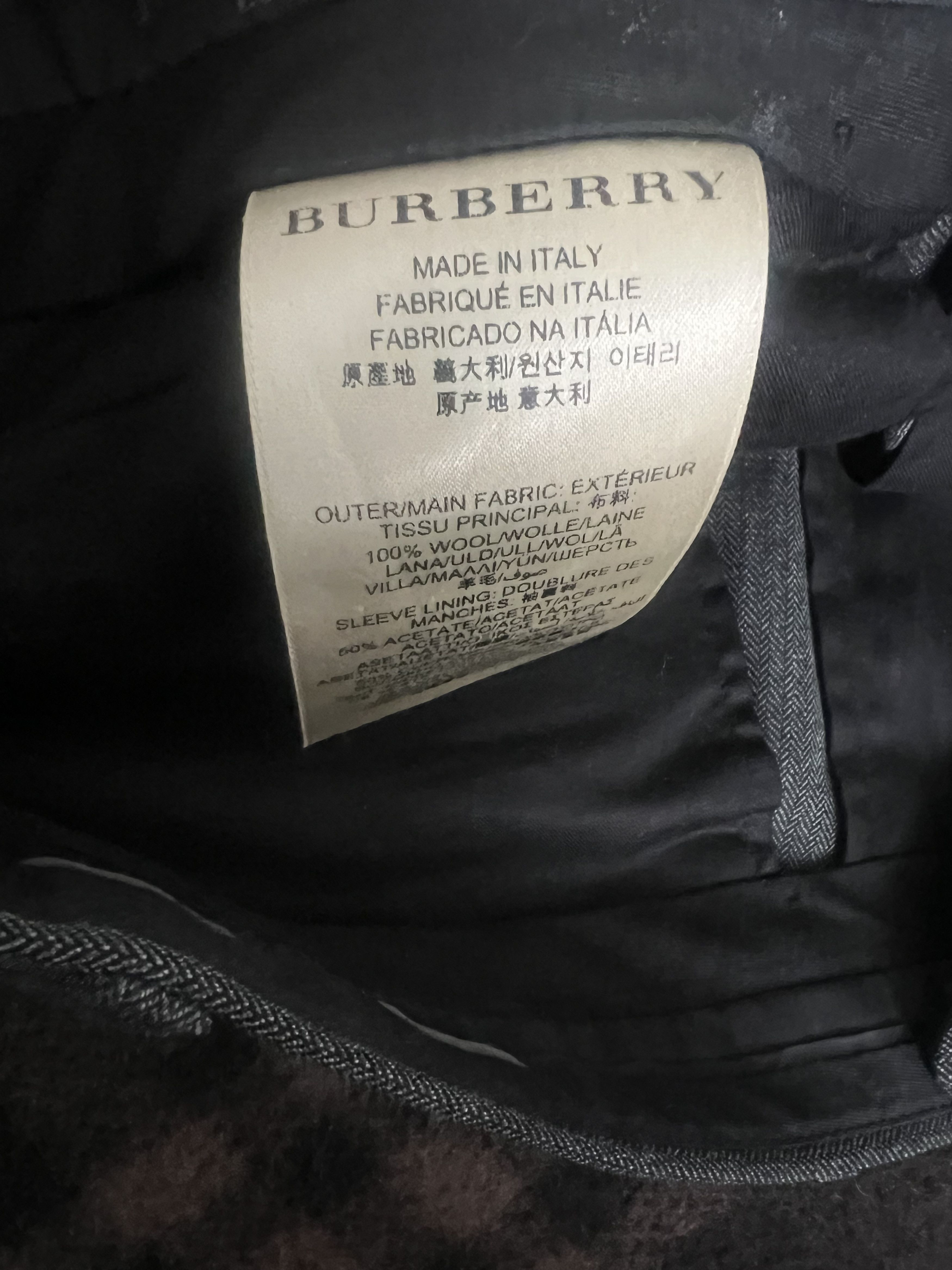 Burberry Burberry 100% Wool Grey Trousers 46R Size US 30 / EU 46 - 5 Thumbnail