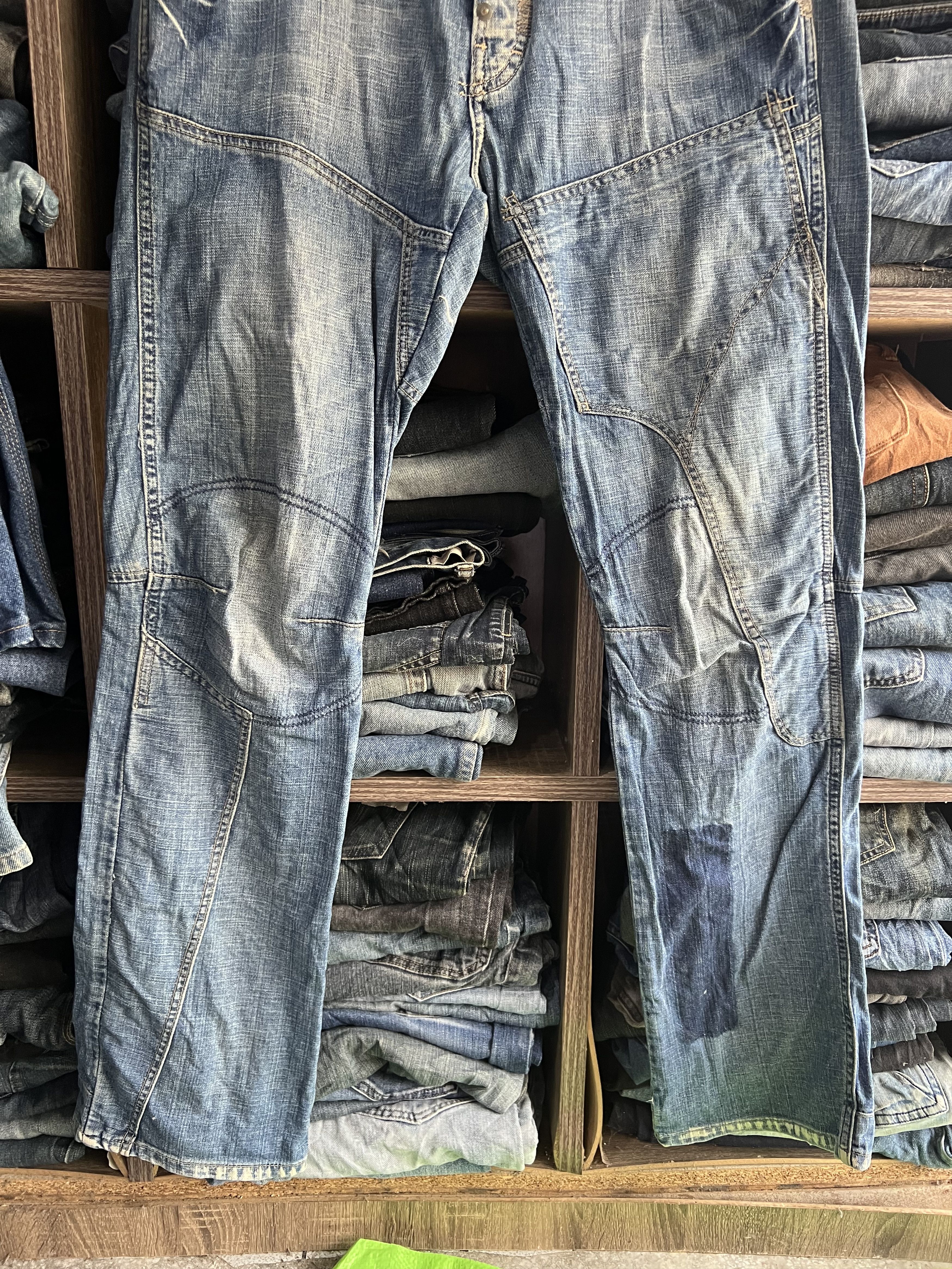 G-Star 🔥G-Star Raw Double Knees Distressed Denim Size US 37 - 5 Thumbnail