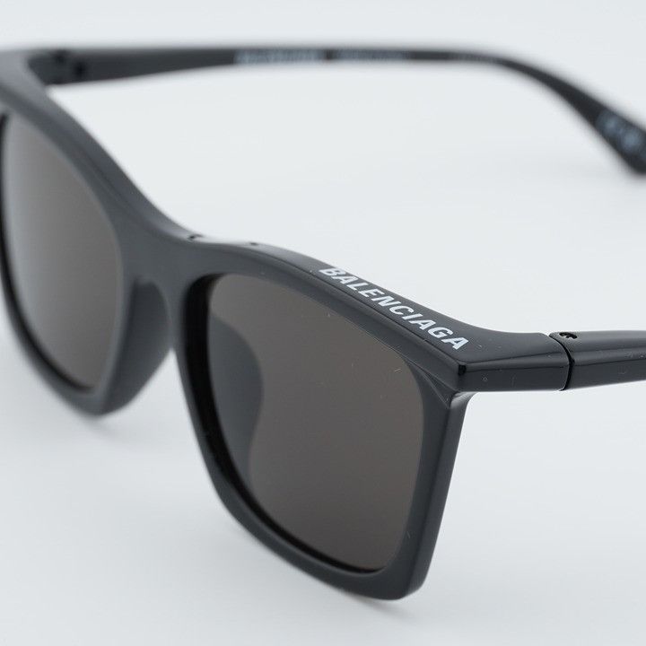 Balenciaga Balenciaga BB0099SA 001 Sunglasses Black Square Frame Size ONE SIZE - 7 Thumbnail