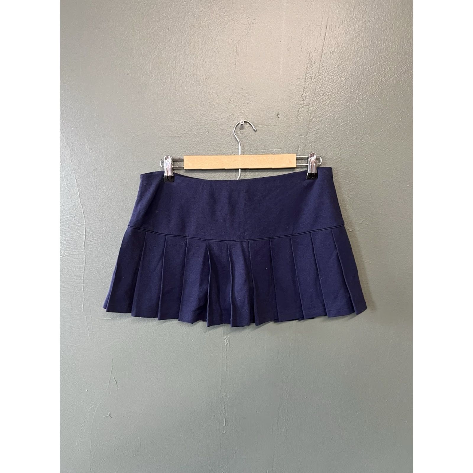 Ralph Lauren Ralph Lauren Women's Skort Navy Blue Size M Mini Pull On Elastic Flare Size 32" / US 10 / IT 46 - 2 Thumbnail
