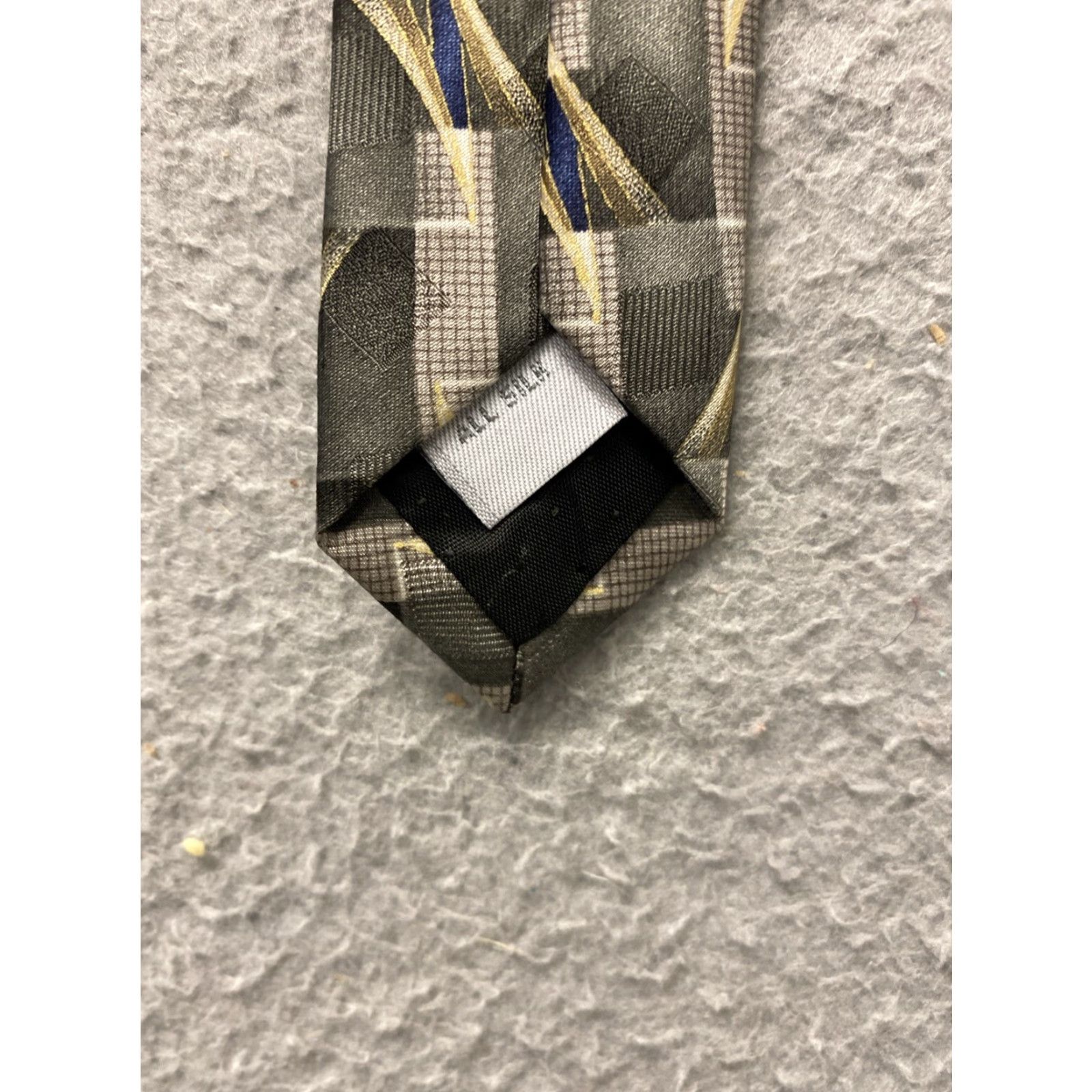 Pierre Cardin Pierre Cardin Tie Geometric Abstract Silk Mens 57-60 Classic 3 3/4 Classic Length Multicolor Neckwear Size ONE SIZE - 2 Thumbnail