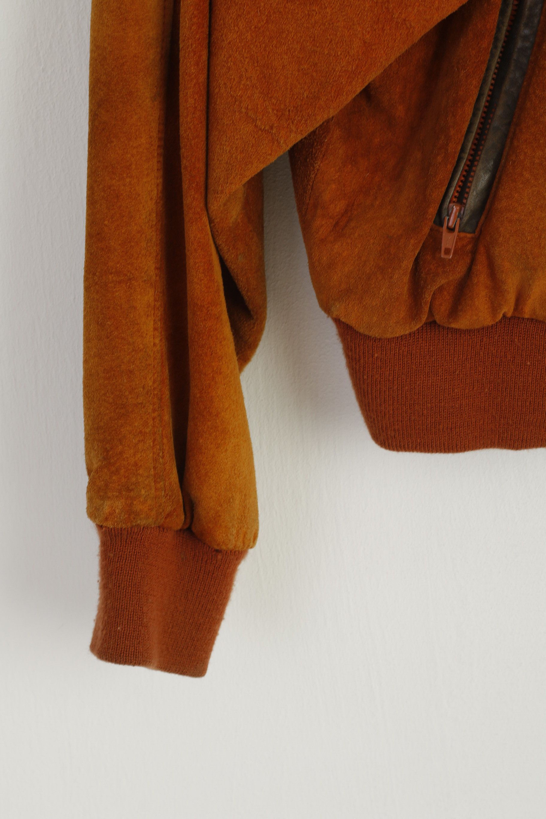 Vintage GATTO Women 36 S Jacket Brick Leather Vintage 9694 Size S / US 4 / IT 40 - 4 Thumbnail