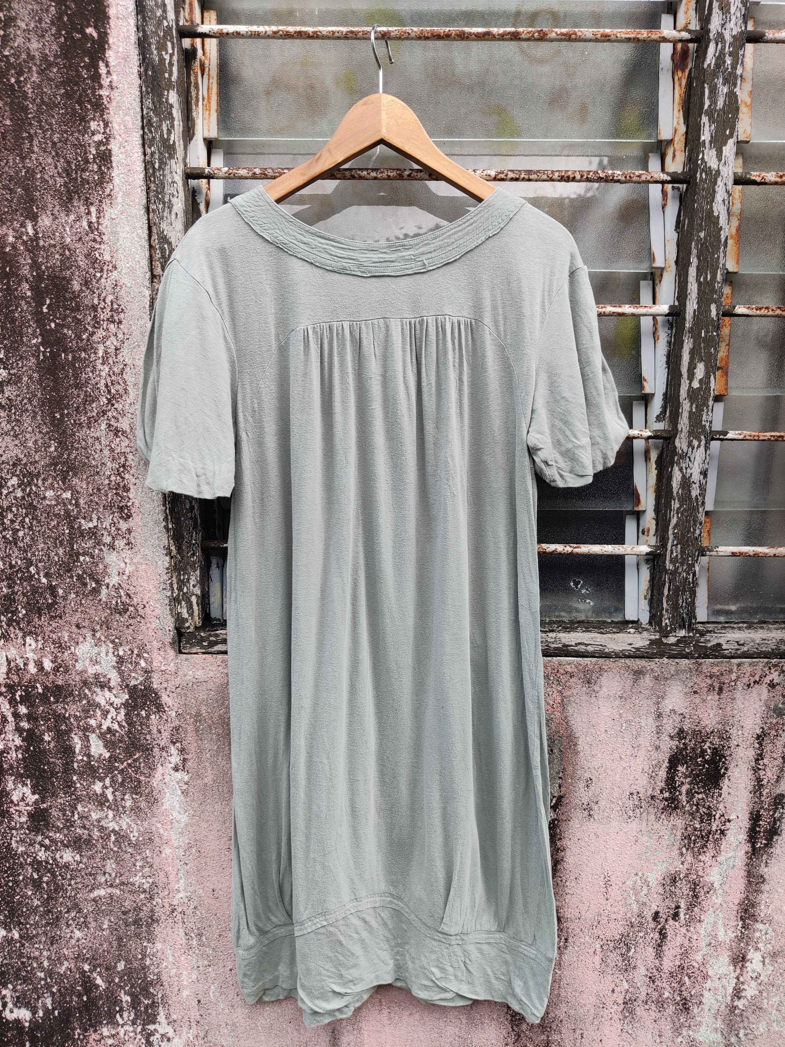 Tsumori Chisato Vintage Archival Tsumori Chisato Issey Ruffle Henley Dress Size L / US 10 / IT 46 - 5 Thumbnail