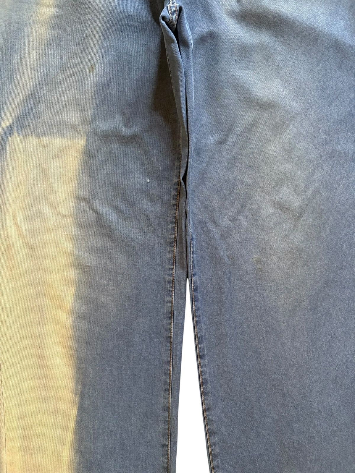 Kenzo Vintage Japanese Kenzo Faded Mud Wash Baggy Denim Pants Size 28" / US 6 / IT 42 - 5 Thumbnail