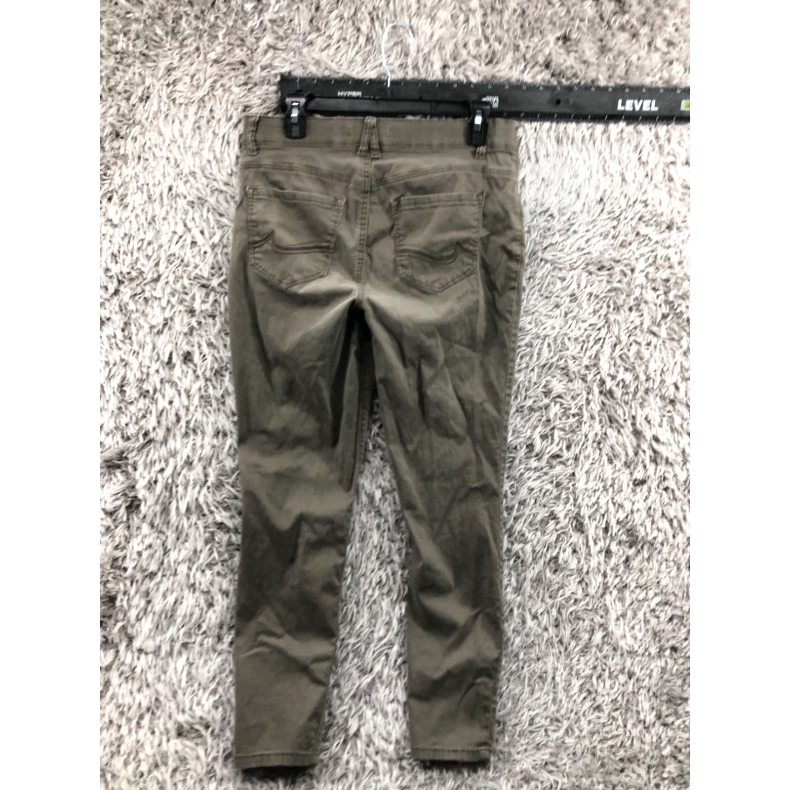 Vintage Angels Womens Pants Size 10 Mid Rise Skinny Ankle Green Size 32" / US 10 / IT 46 - 6 Thumbnail