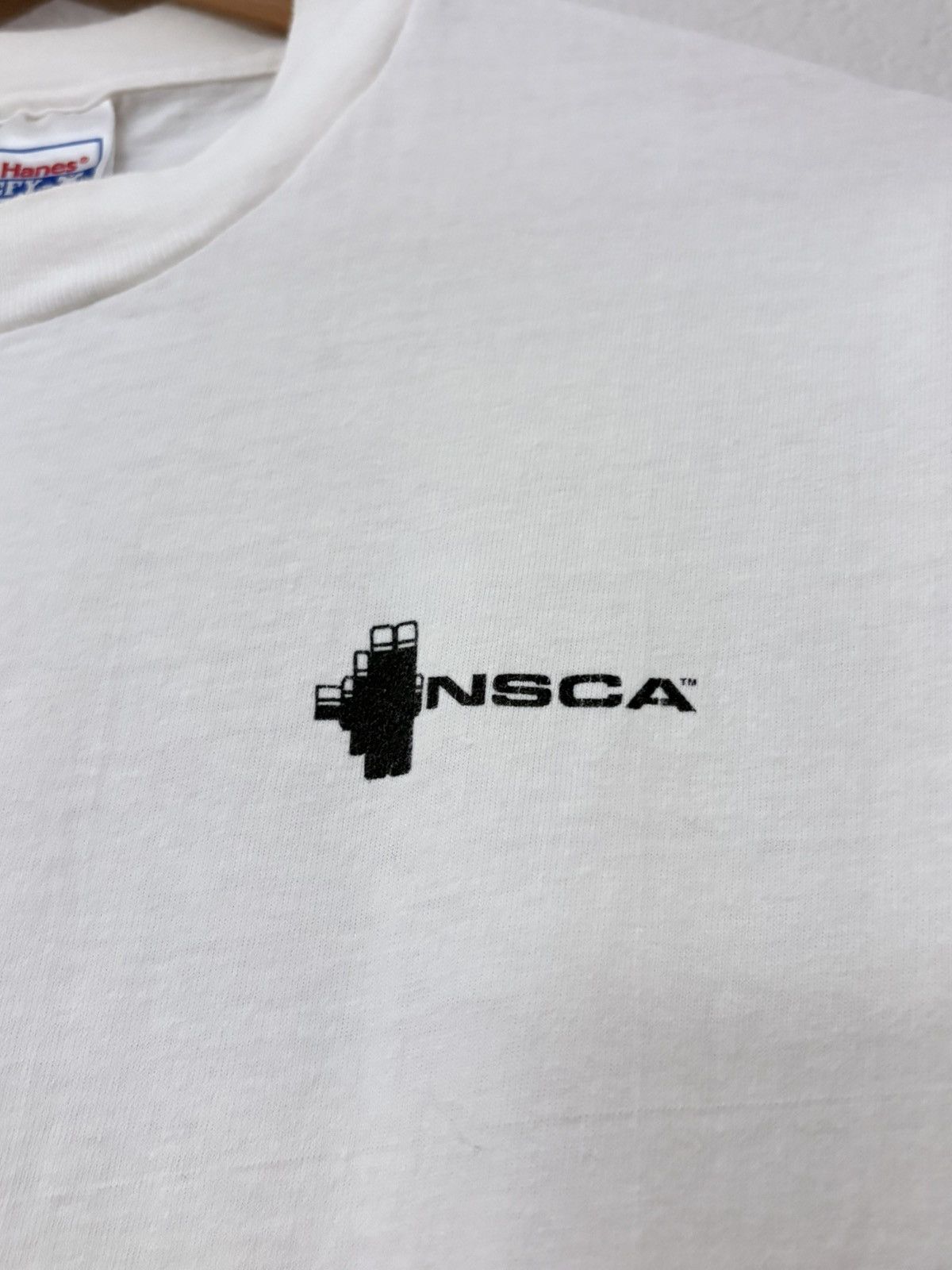 Vintage 90’s NSCA Vintage Fitness Tee Shirt Size US M / EU 48-50 / 2 - 6 Thumbnail