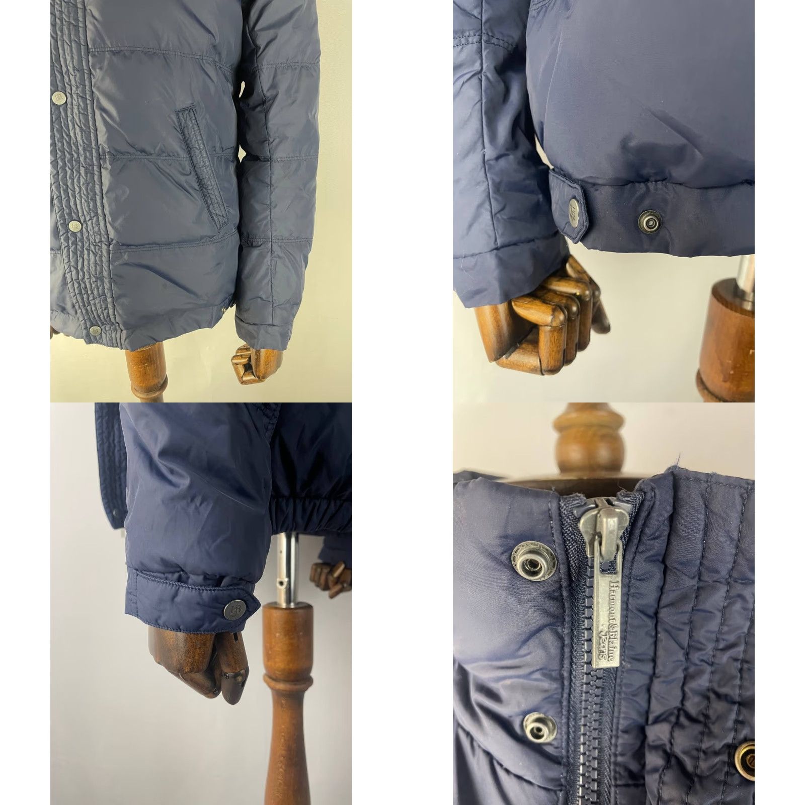 Harmont & Blaine Harmont & Blaine Jacket Mens Puffer Blue Cotton Long Sleeve Zip M Size US M / EU 48-50 / 2 - 8 Thumbnail