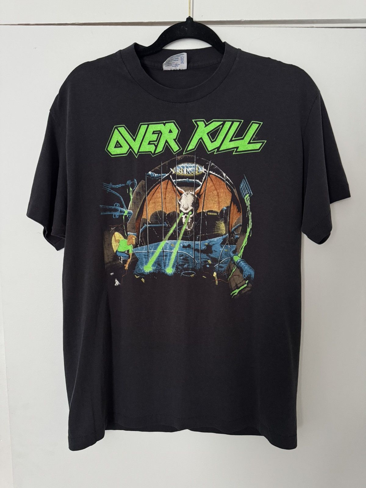 Vintage Vintage 1988 Overkill Under The Influence Tour Single Stitch Size US XL / EU 56 / 4 - 1 Thumbnail