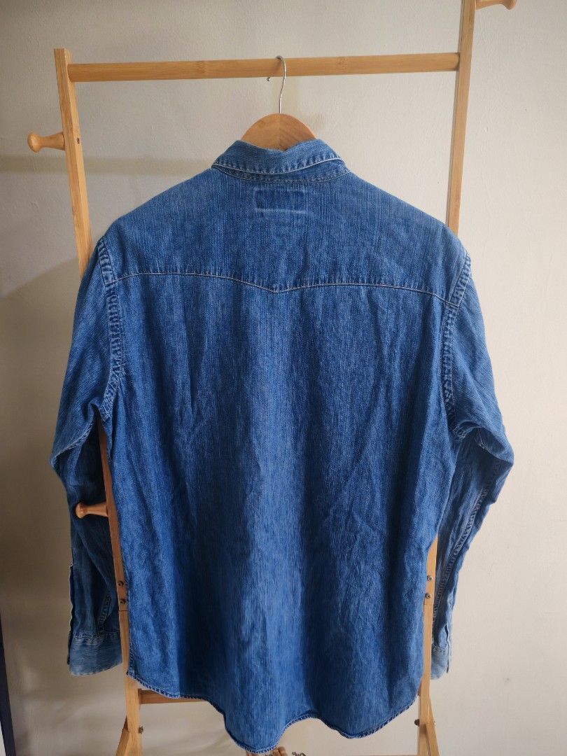 Polo Ralph Lauren Polo Ralph Lauren Classic Western Denim Shirt Vintage Size US L / EU 52-54 / 3 - 3 Thumbnail