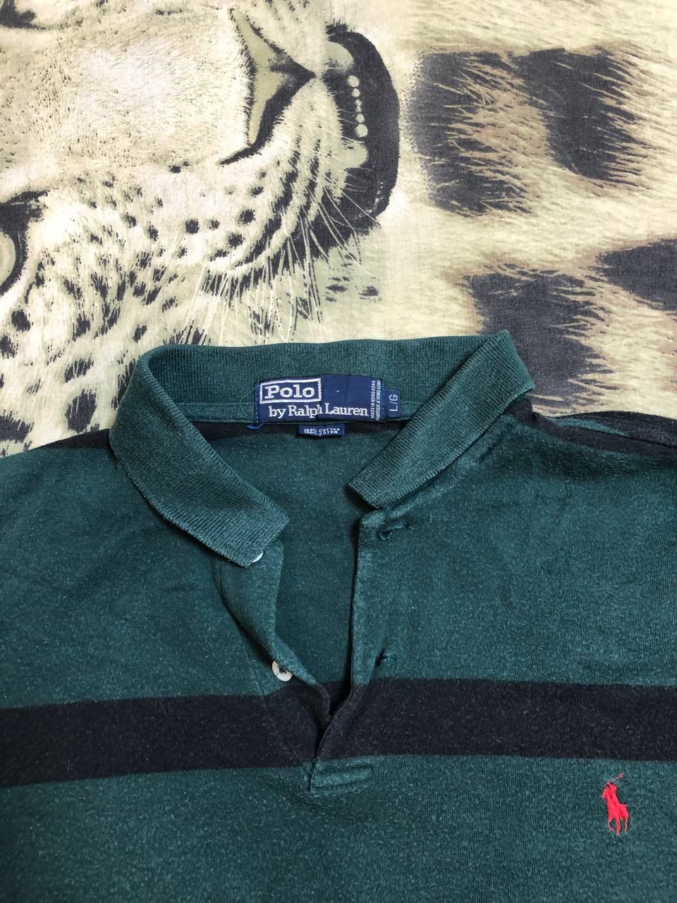 Polo Ralph Lauren T-Shirt polo by Ralph Lauren striped streetwear vintage Size US L / EU 52-54 / 3 - 6 Thumbnail