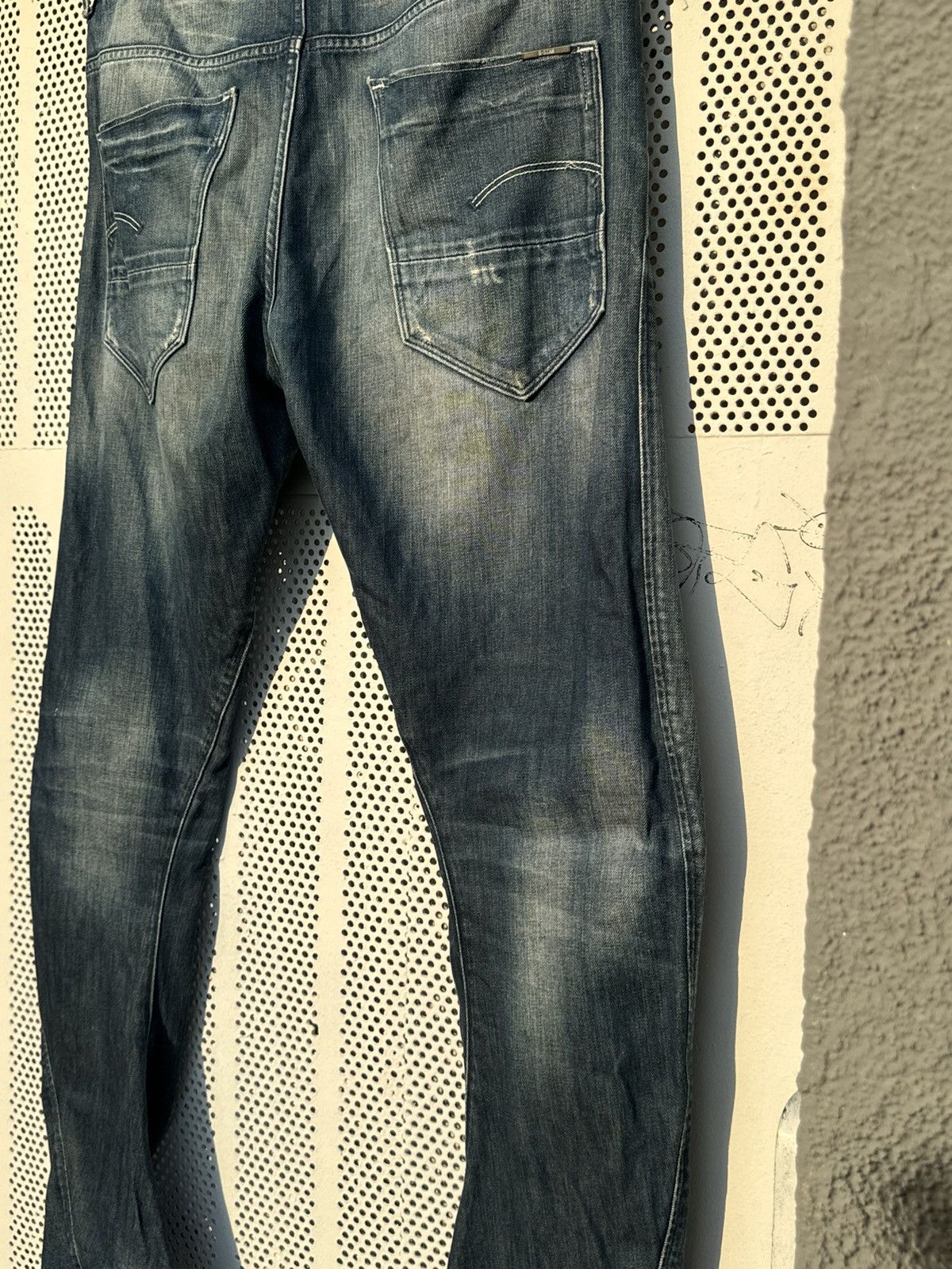 G-Star G Star Raw GS01 Vintage Men’s Jeans 3D Size US 34 / EU 50 - 17 Thumbnail