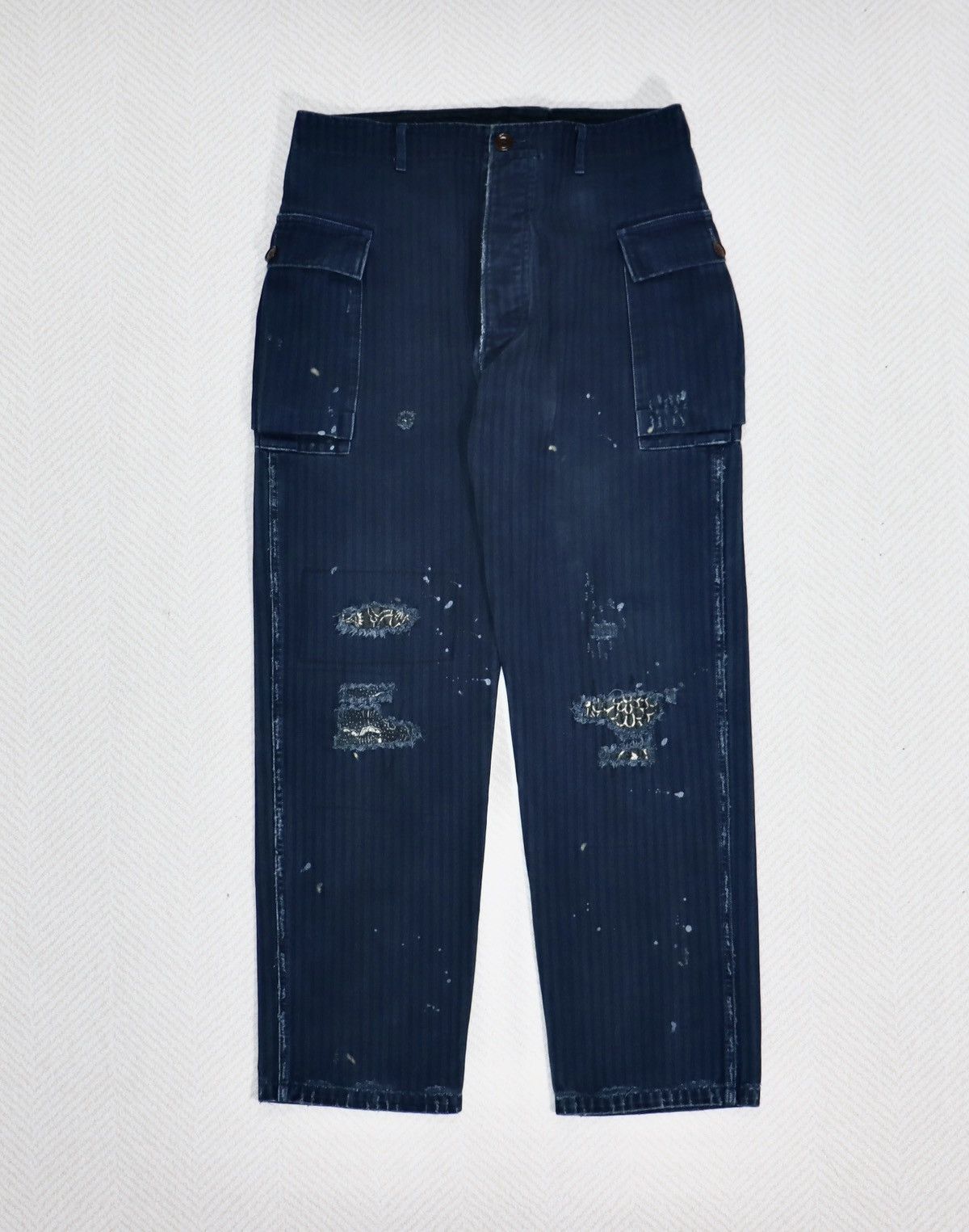 Visvim Visvim 19aw ICT Veterans Pant Crash Dk.indigo | Grailed