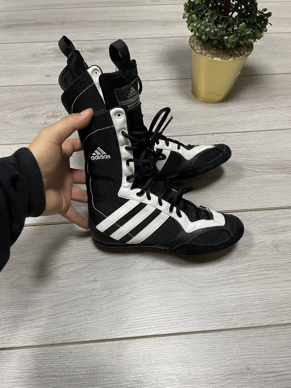 Adidas RARE❗️Adidas Tygun 2 Boxing shoes 2008 Size US 5 / IT 35 - 4 Thumbnail