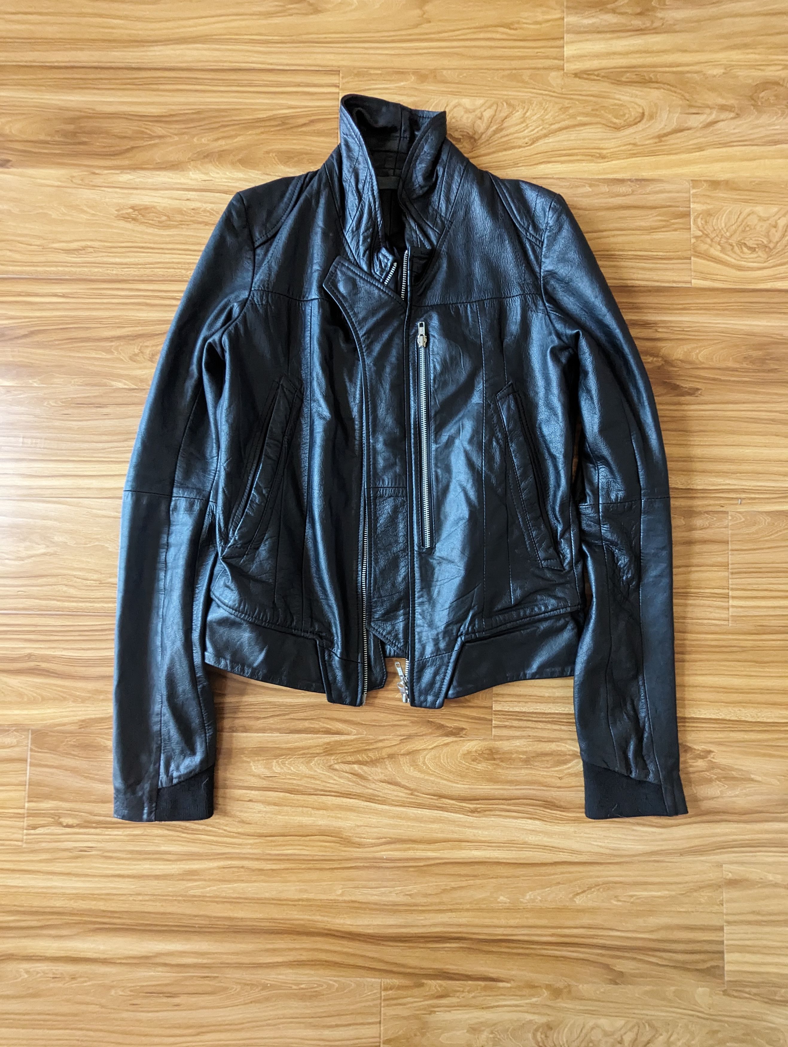 19,000円00s archive LGB　Lace-up Leather Jacket