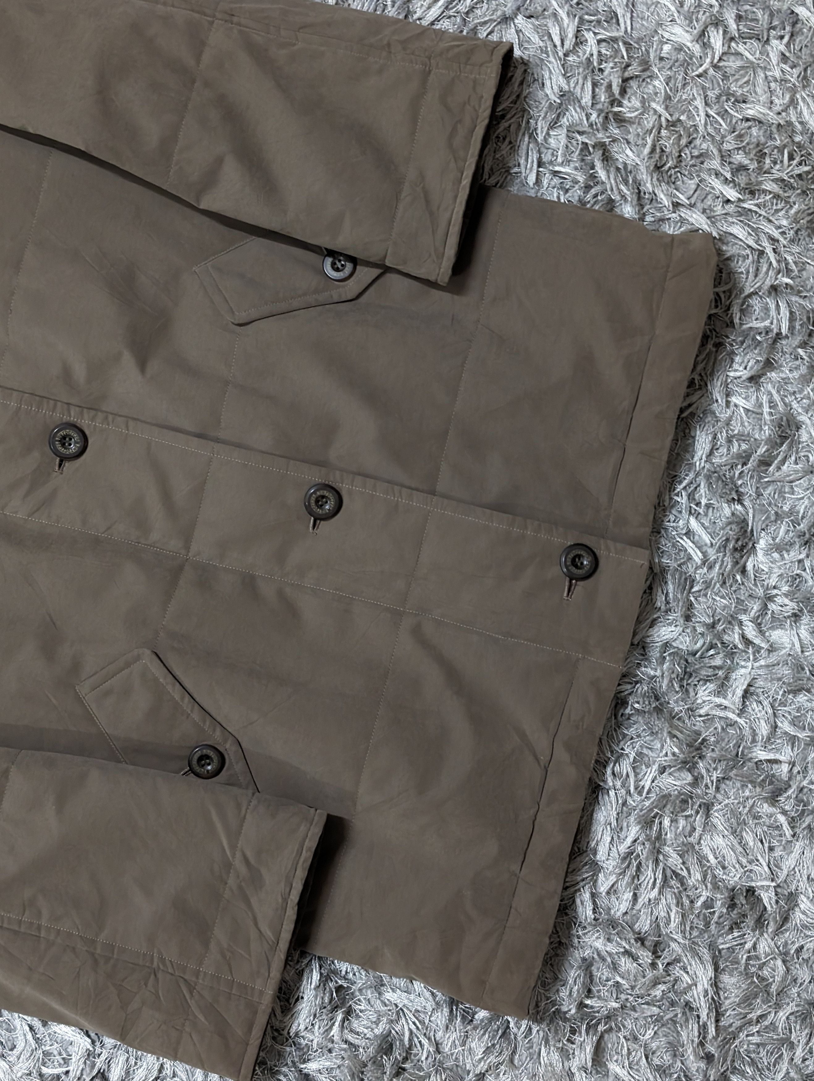 Burberry Vintage Burberrys Puffer Padded Jacket Button Ups Baroque Size L / US 10 / IT 46 - 4 Thumbnail