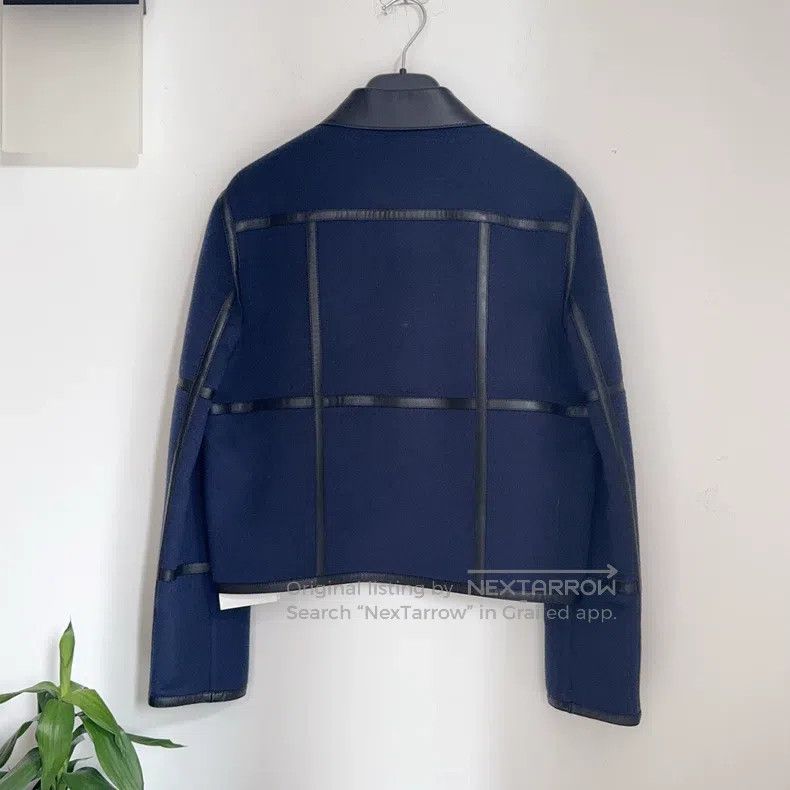 Hermes Hermes Cashmere and Leather Mix Short Coat Size XS / US 0-2 / IT 36-38 - 7 Thumbnail