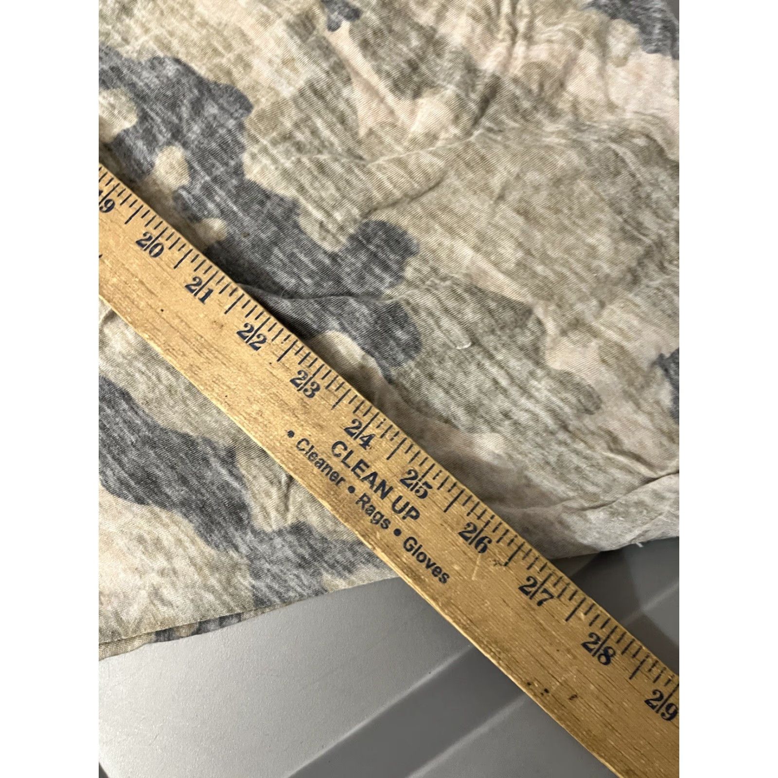 Express Express One Eleven Top Oversized Medium Tan Green Blue Camouflage 1/2 Sleeve Size M / US 6-8 / IT 42-44 - 5 Thumbnail