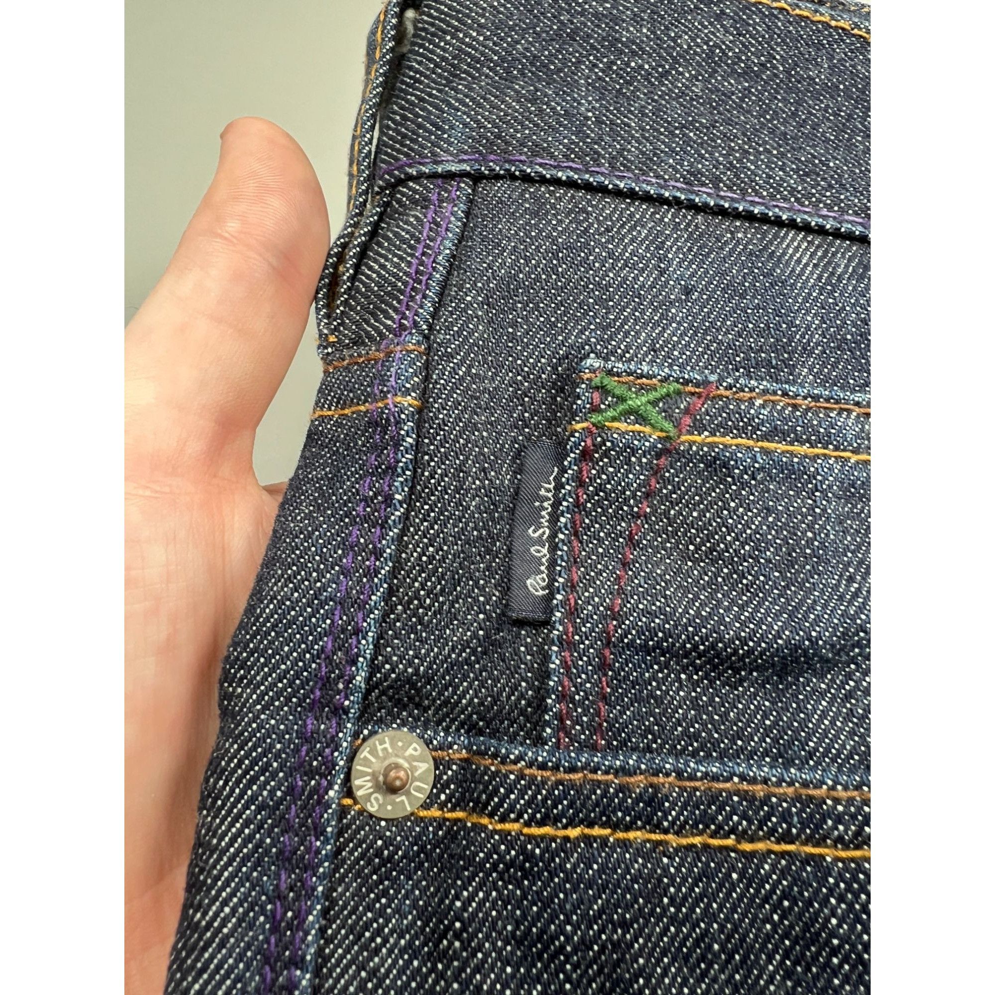 Paul Smith Paul Smith Raw Denim Jeans Pants (Y0960) Size US 31 - 5 Thumbnail
