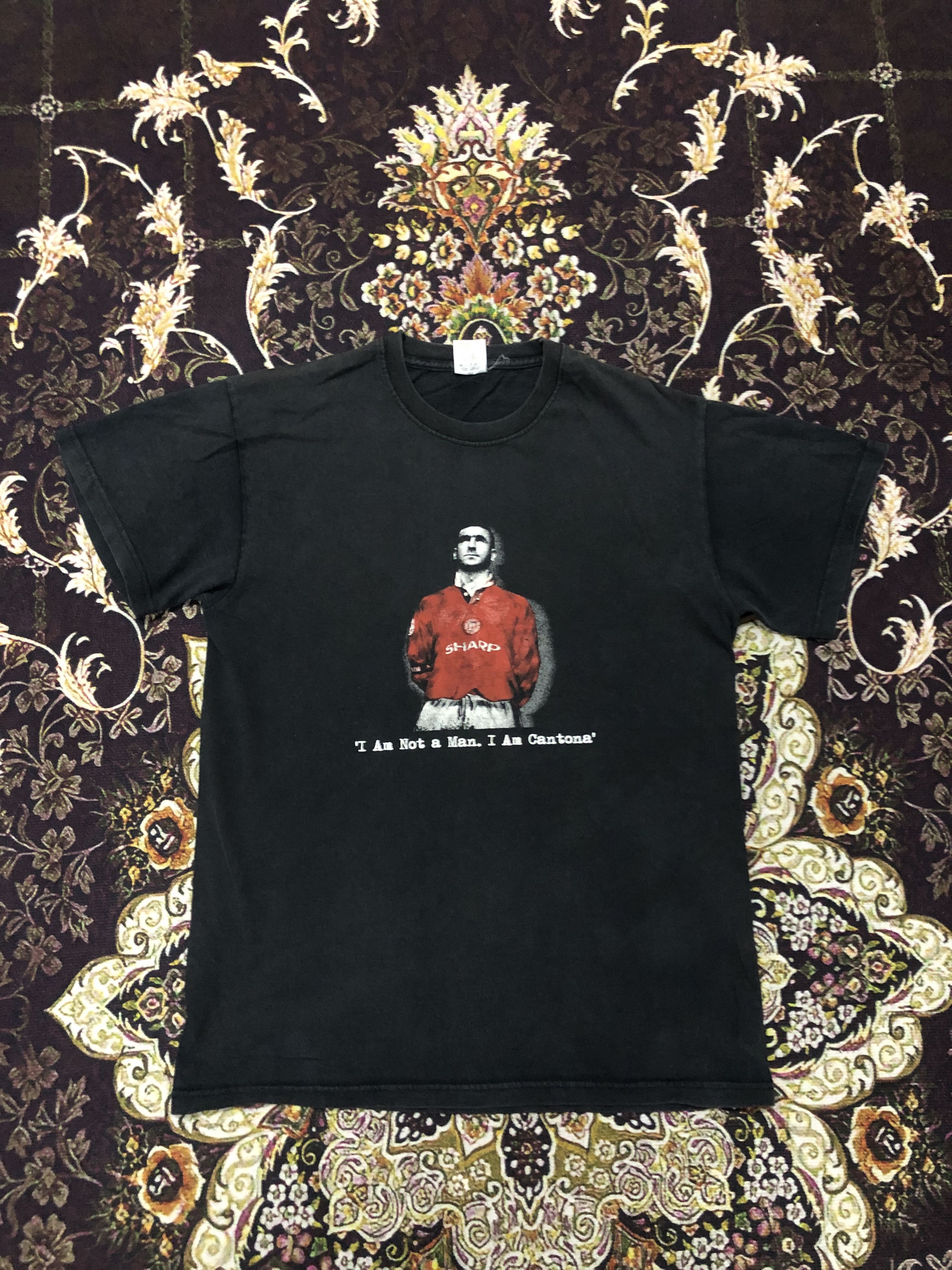 Vintage ERIC CANTONA MANCHESTER UNITED LEGEND PHOTOTEE Size US M / EU 48-50 / 2 - 2 Thumbnail