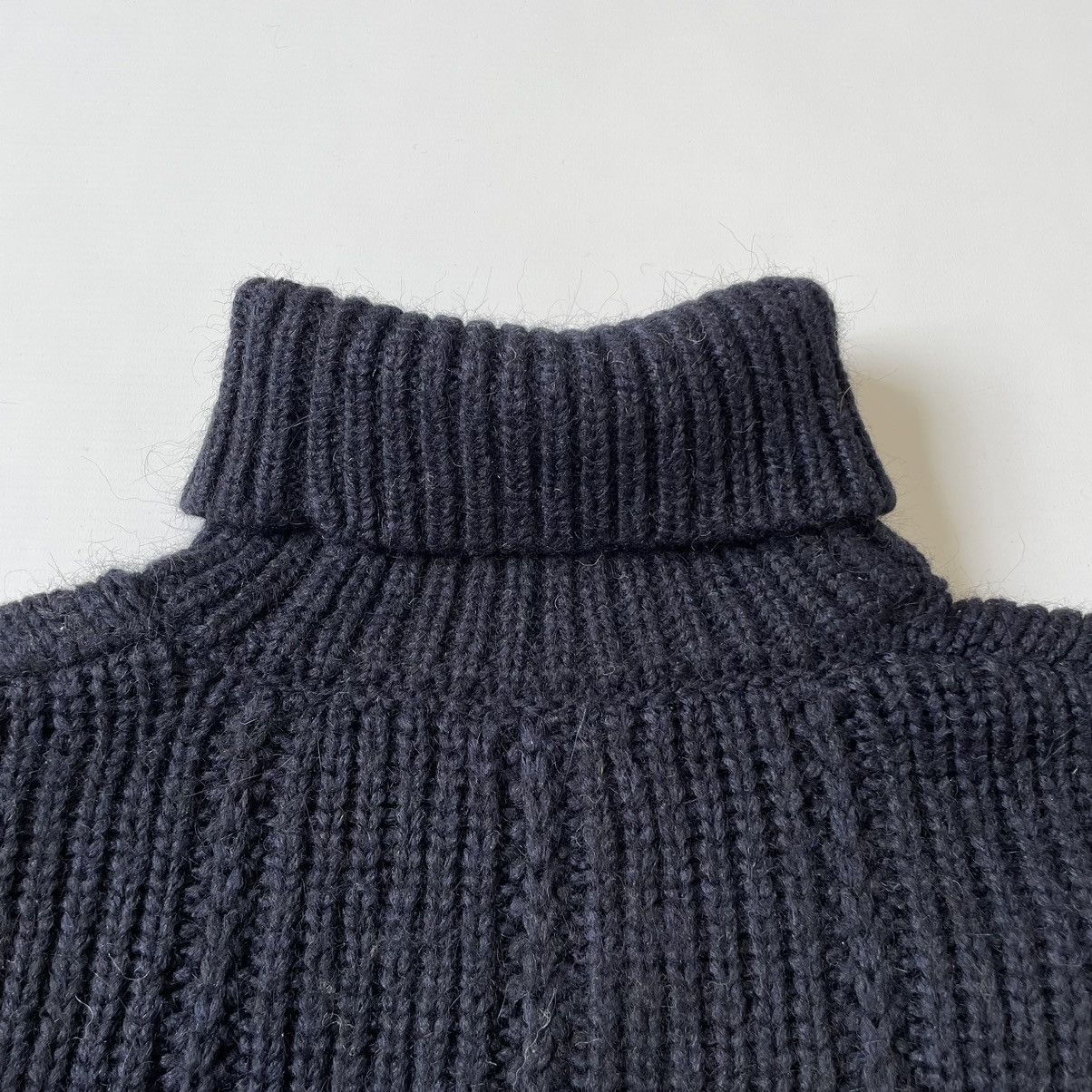 Dries Van Noten Colourblock Alpaca ‘Aran’ Knit Sweater Size US M / EU 48-50 / 2 - 13 Thumbnail