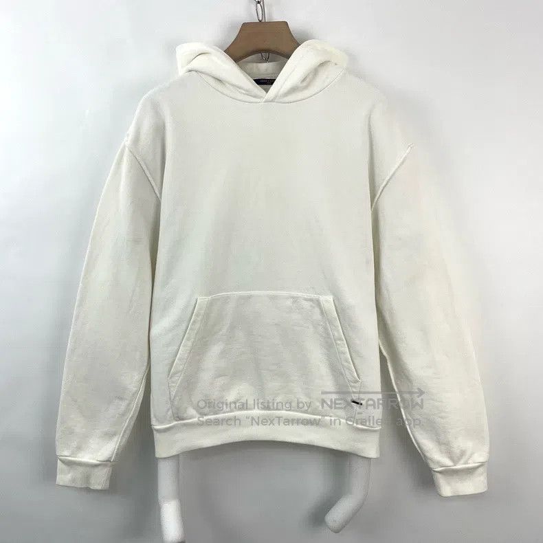 Louis Vuitton Louis Vuitton White instruction letter logo hooded sweatsh Size US L / EU 52-54 / 3 - 1 Thumbnail