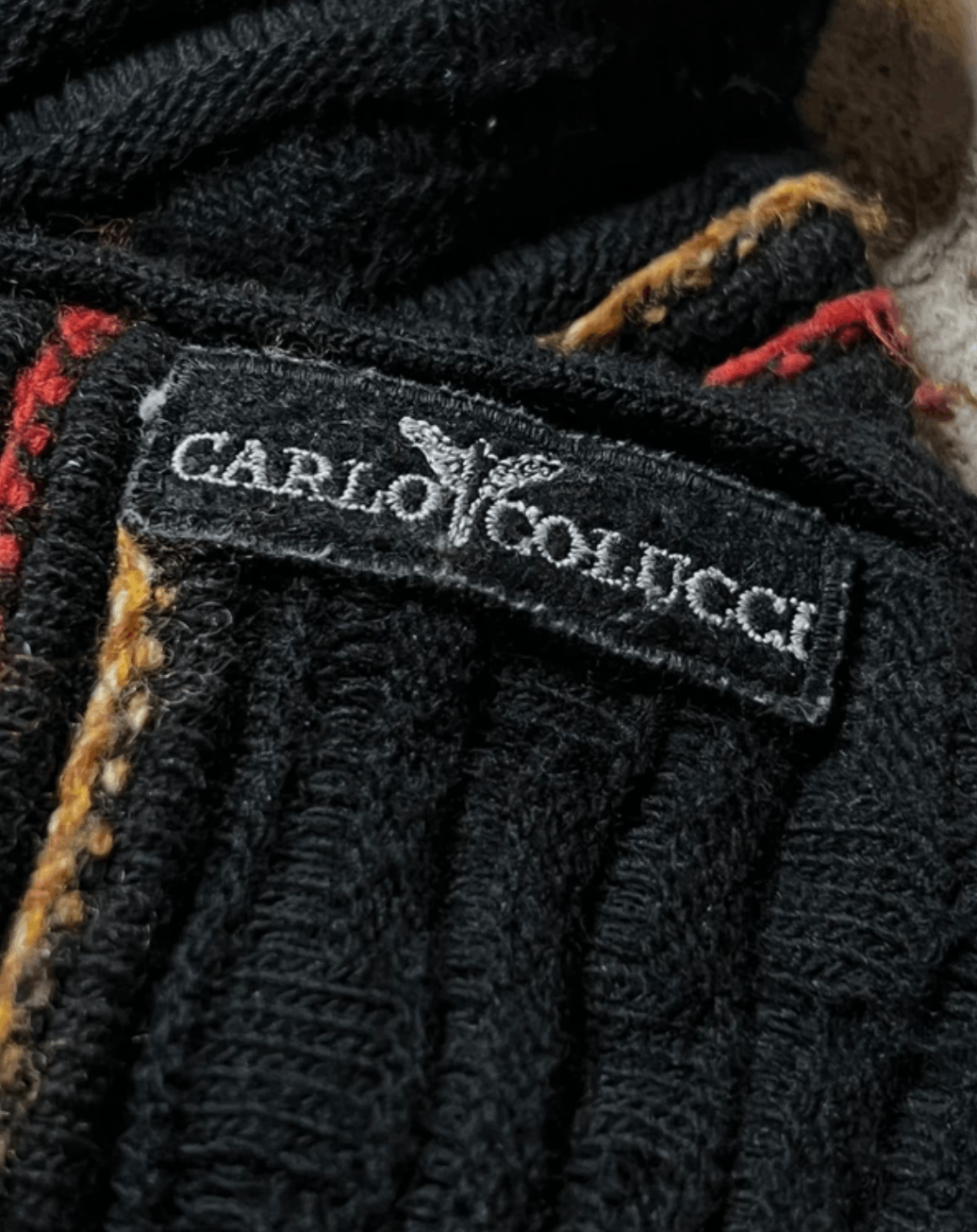 Carlo Colucci Vintage Carlo Colucci cable knit sweater Size US XL / EU 56 / 4 - 5 Thumbnail