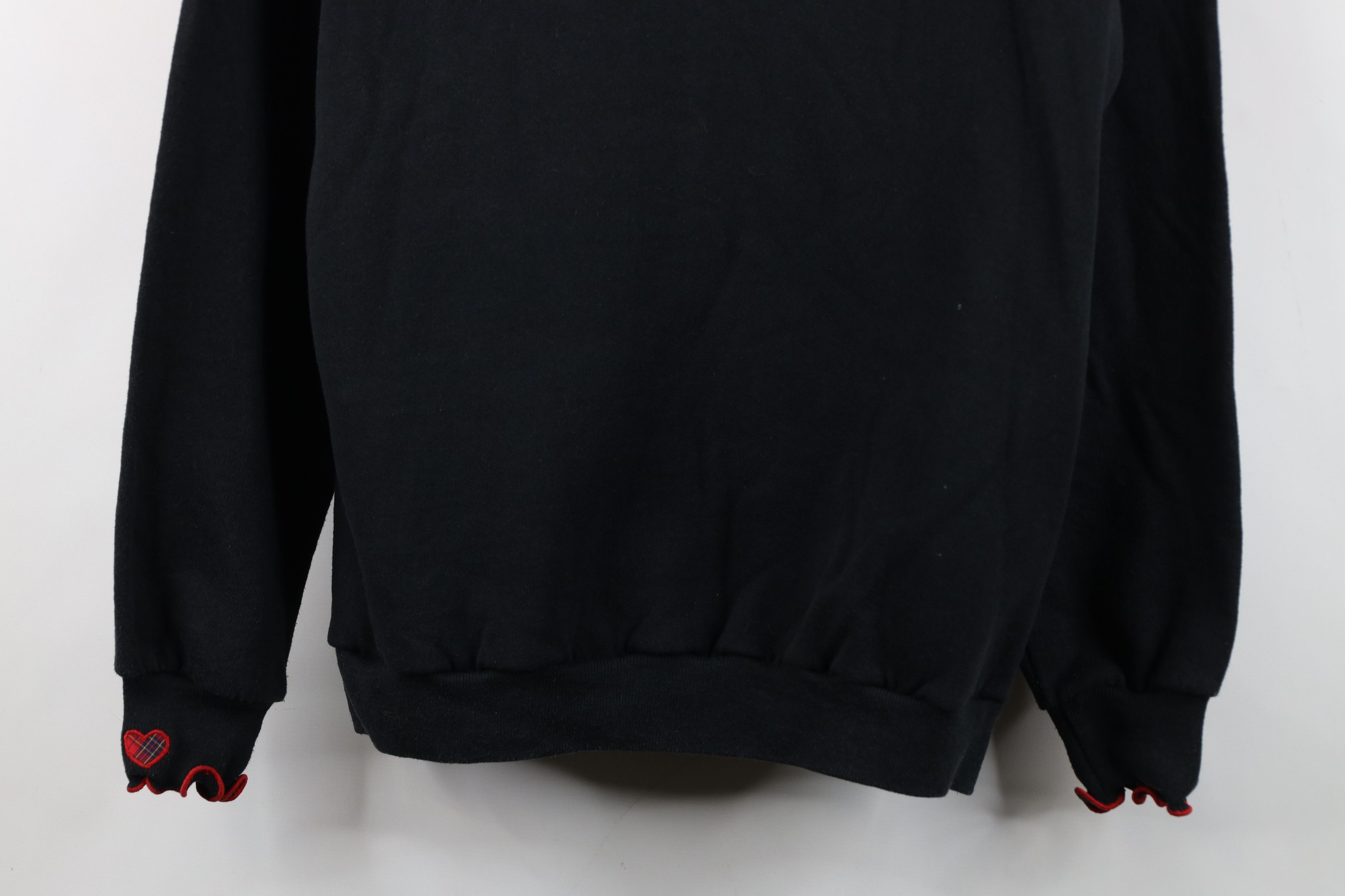 Vintage Vintage 90s Streetwear Terrier Dog Ruffled Sweatshirt USA Size L / US 10 / IT 46 - 3 Thumbnail