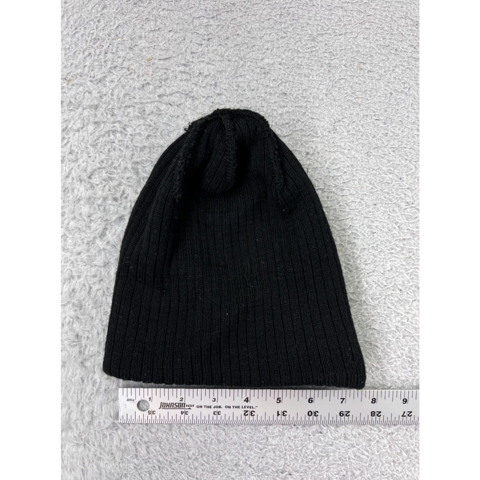 Vintage Bula Beanie Toque Adult One Size Black Knit Hat Wool Blend Snow Ski Logo Beanie Mens Winter Knit Cap Size ONE SIZE - 4 Thumbnail