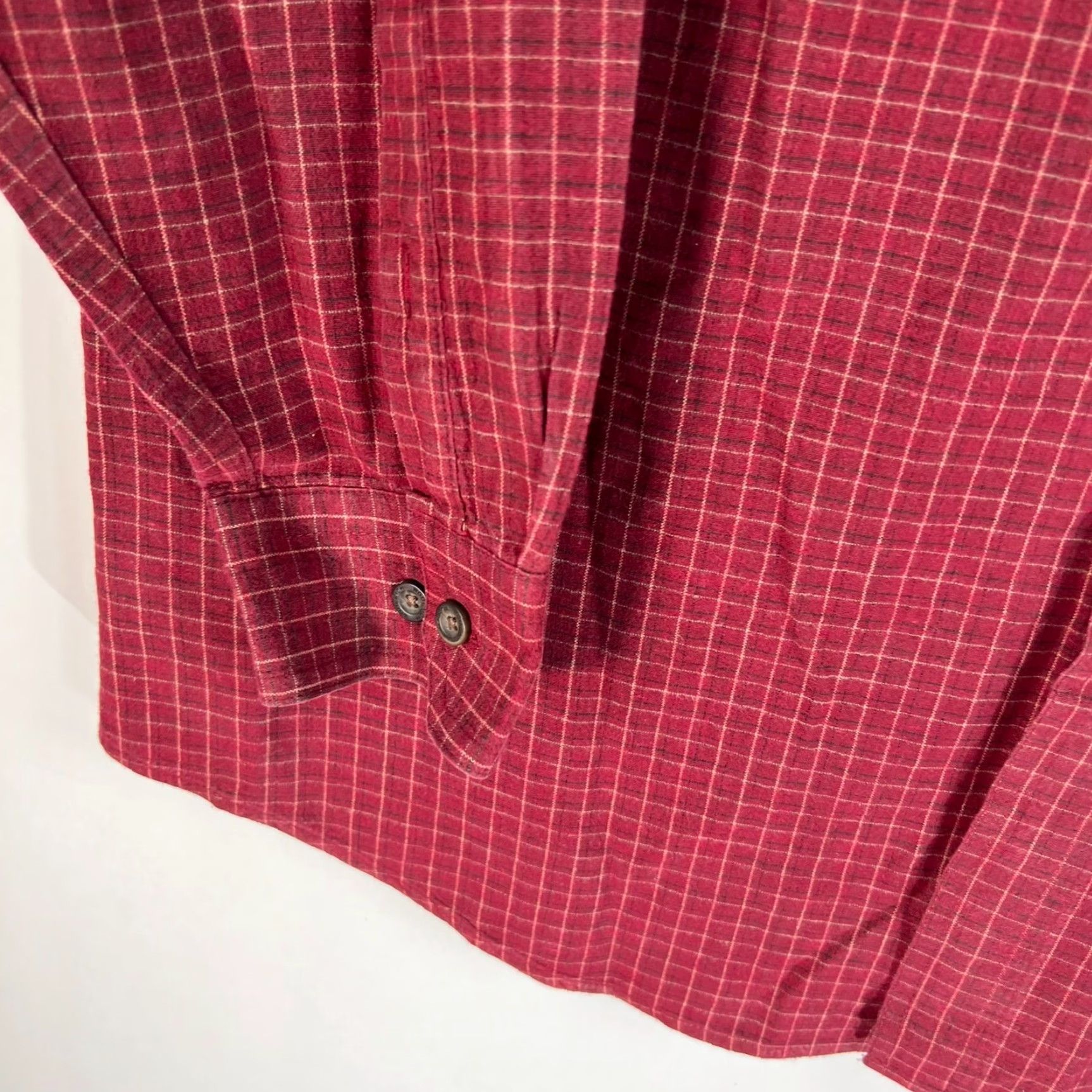 Vintage Woolrich Red Plaid Button-Up Shirt Mens XL Long Sleeve Casual Outdoor Size US XL / EU 56 / 4 - 4 Thumbnail