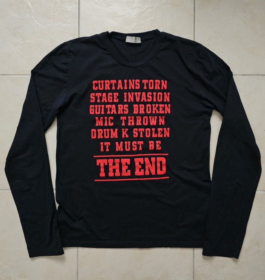 Dior × Hedi Slimane Dior Homme FW2004 “VOTC” Eye Long Sleeve | Grailed