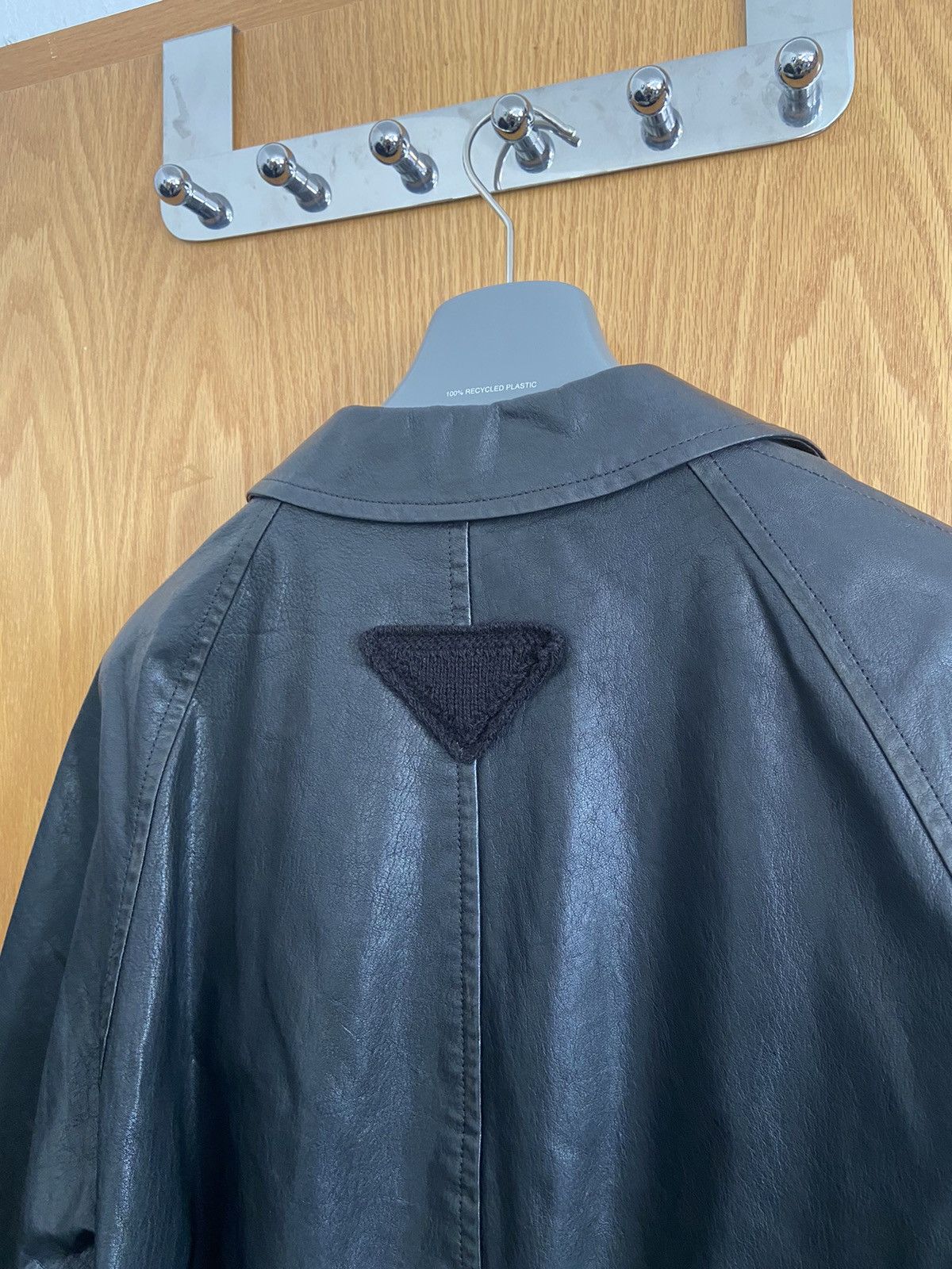 Prada Prada CAPPOTTO calfskin coat Size US M / EU 48-50 / 2 - 12 Thumbnail