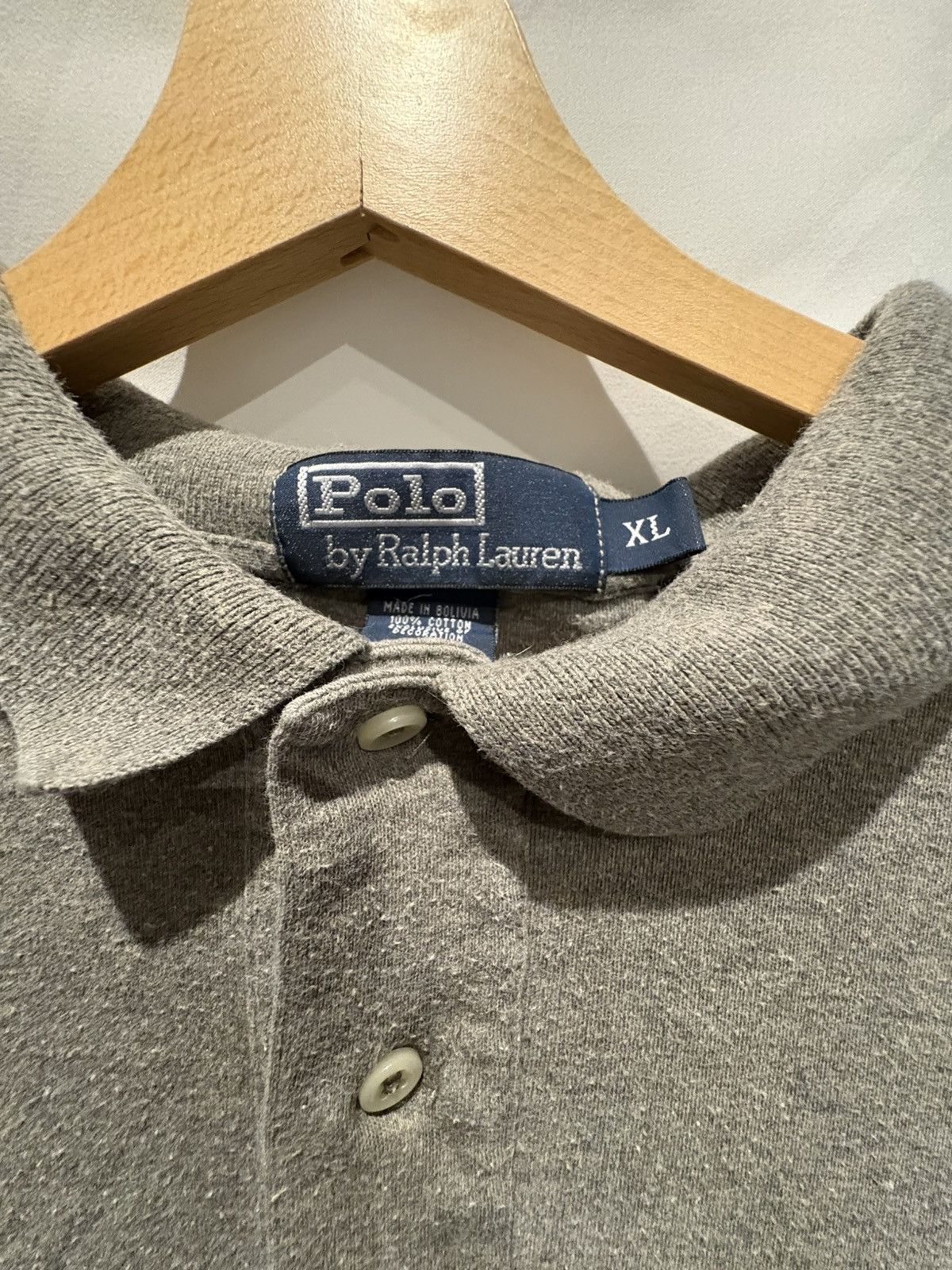 Polo Ralph Lauren Polo Ralph Lauren Grey Shirt Size US XL / EU 56 / 4 - 3 Thumbnail