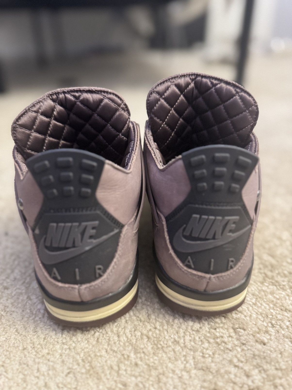 A Ma Maniere × Nike JORDAN 4 A MA MANIÉRE VIOLET ORE Size US 9.5 / EU 42-43 - 7 Thumbnail