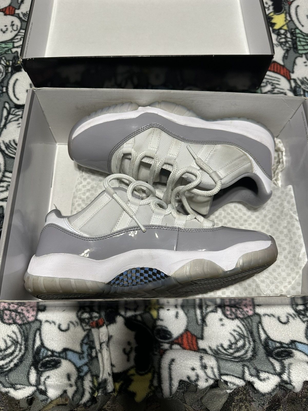 Jordan Brand Air Jordan 11 Retro Low ' Cement Grey ' Size US 8 / EU 41 - 2 Thumbnail