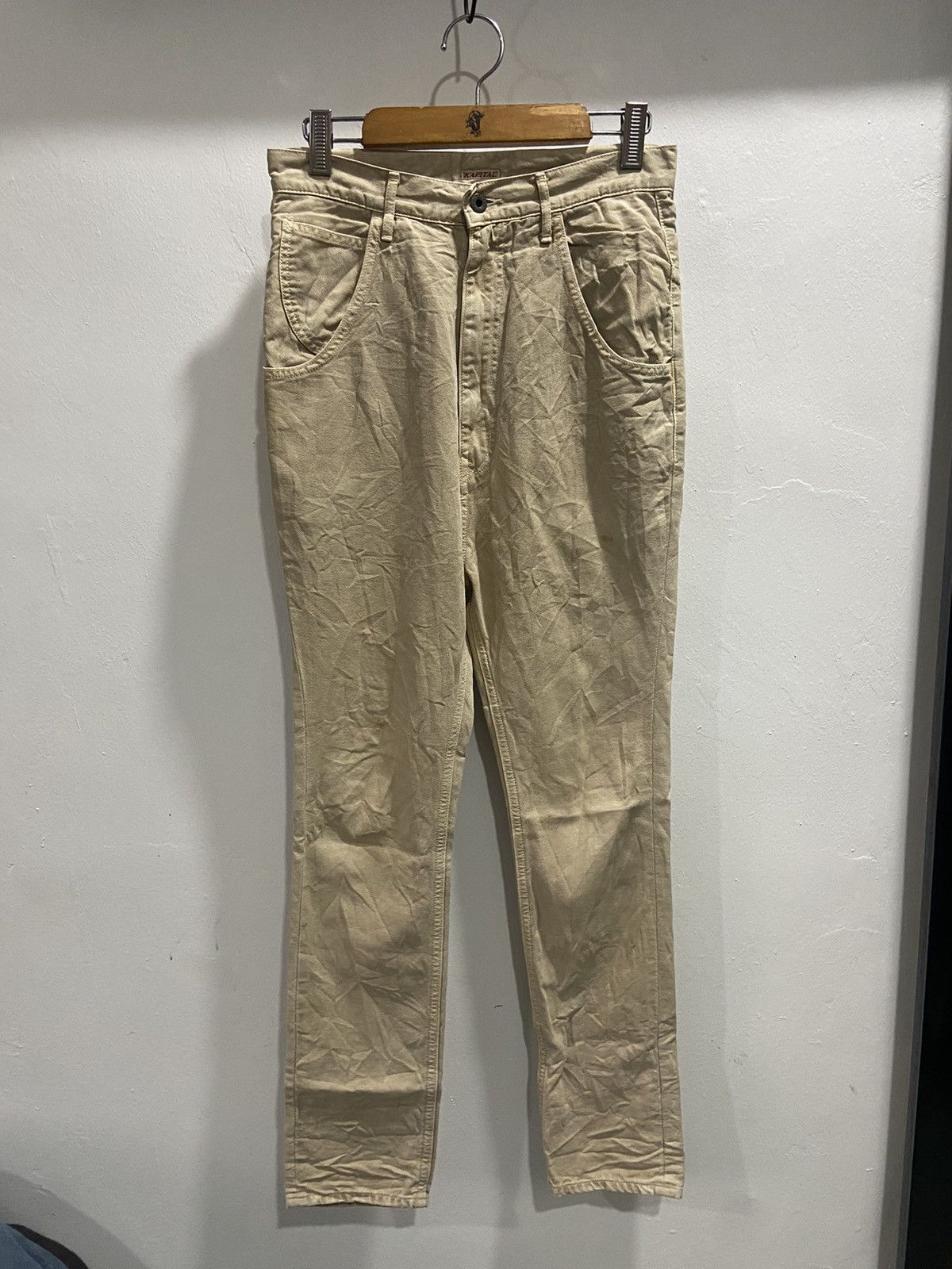 Kapital × Kapital Kountry Kapital high waist buckle back pants Size US 29 - 1 Thumbnail