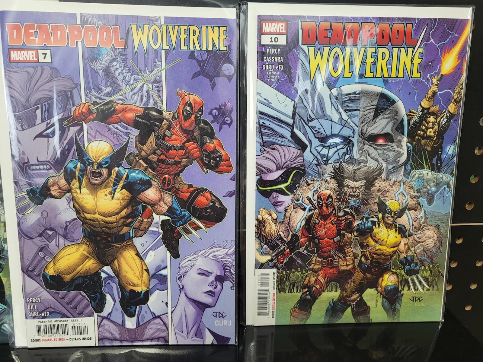 Marvel Comics Deadpool/Wolverine 2024–2025 series set issues #1–7 and #9 Size ONE SIZE - 5 Thumbnail