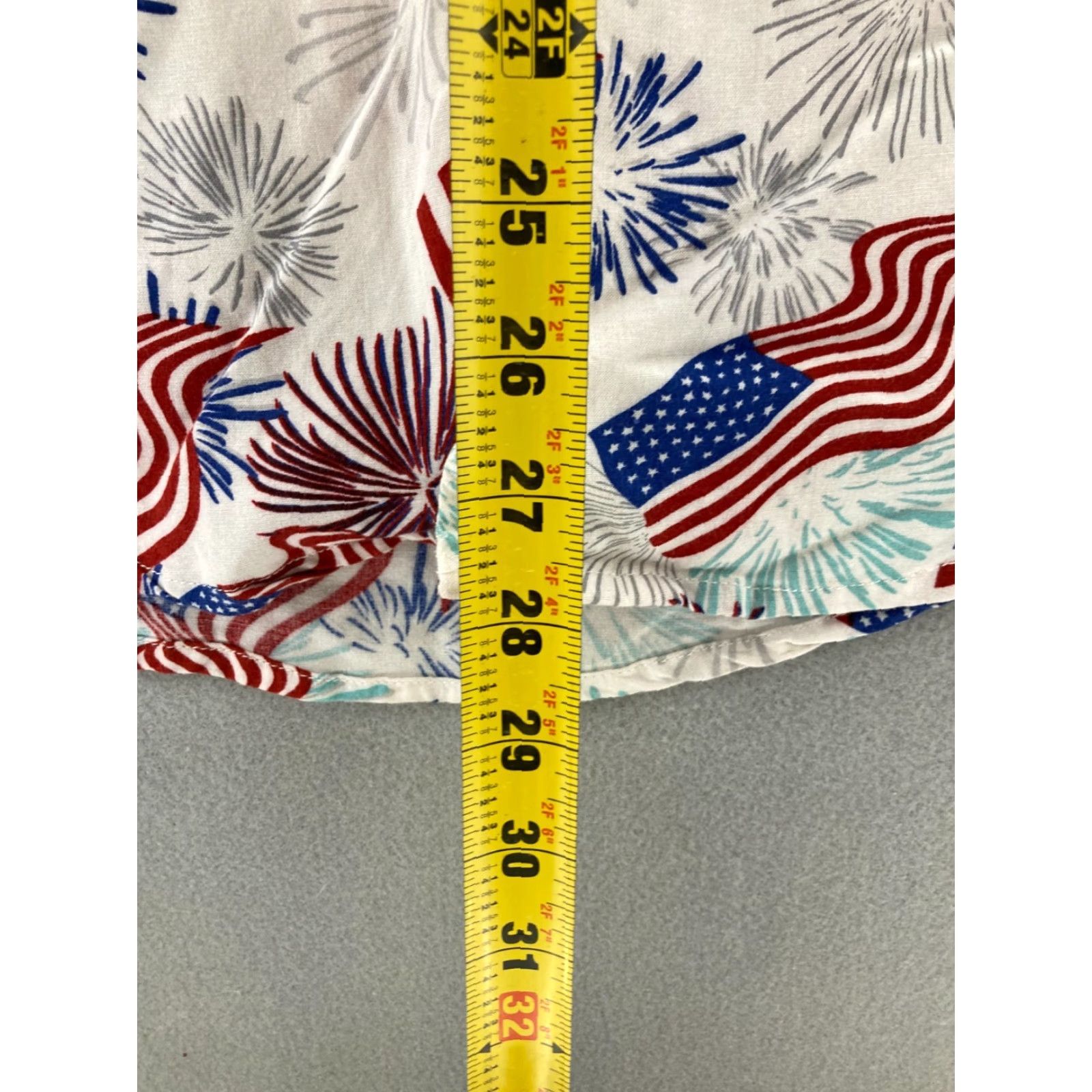 Vintage Free Planet Shirt Mens Small US Flag Fireworks Rayon Size US S / EU 44-46 / 1 - 6 Thumbnail